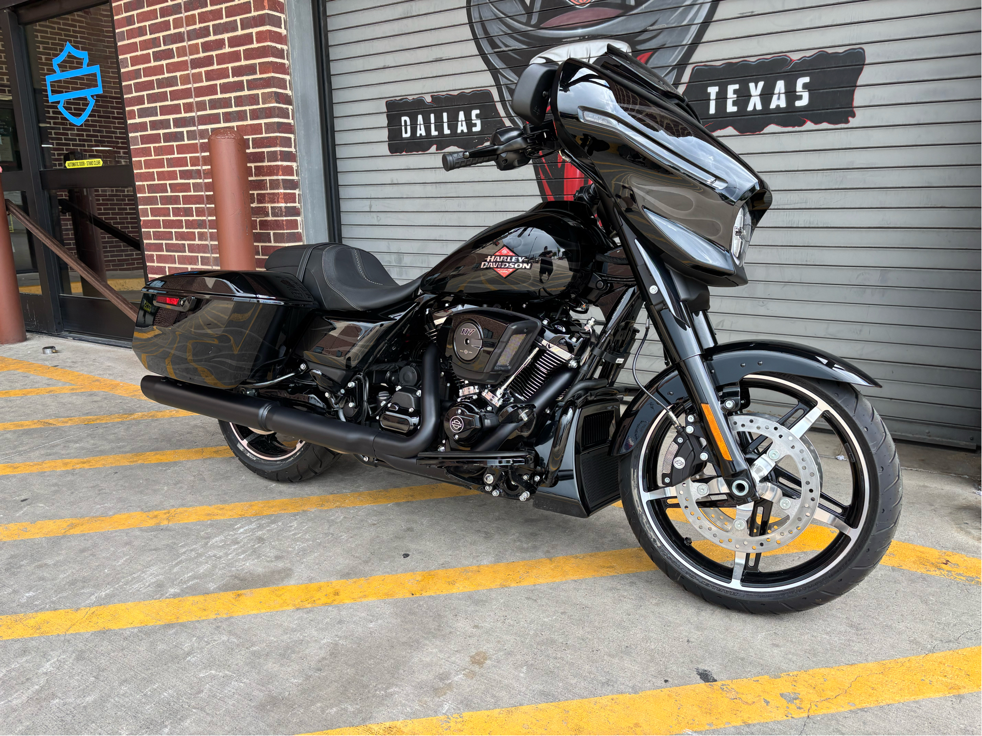 New 2025 Harley-Davidson Street Glide® Midnight Firestorm (Black
