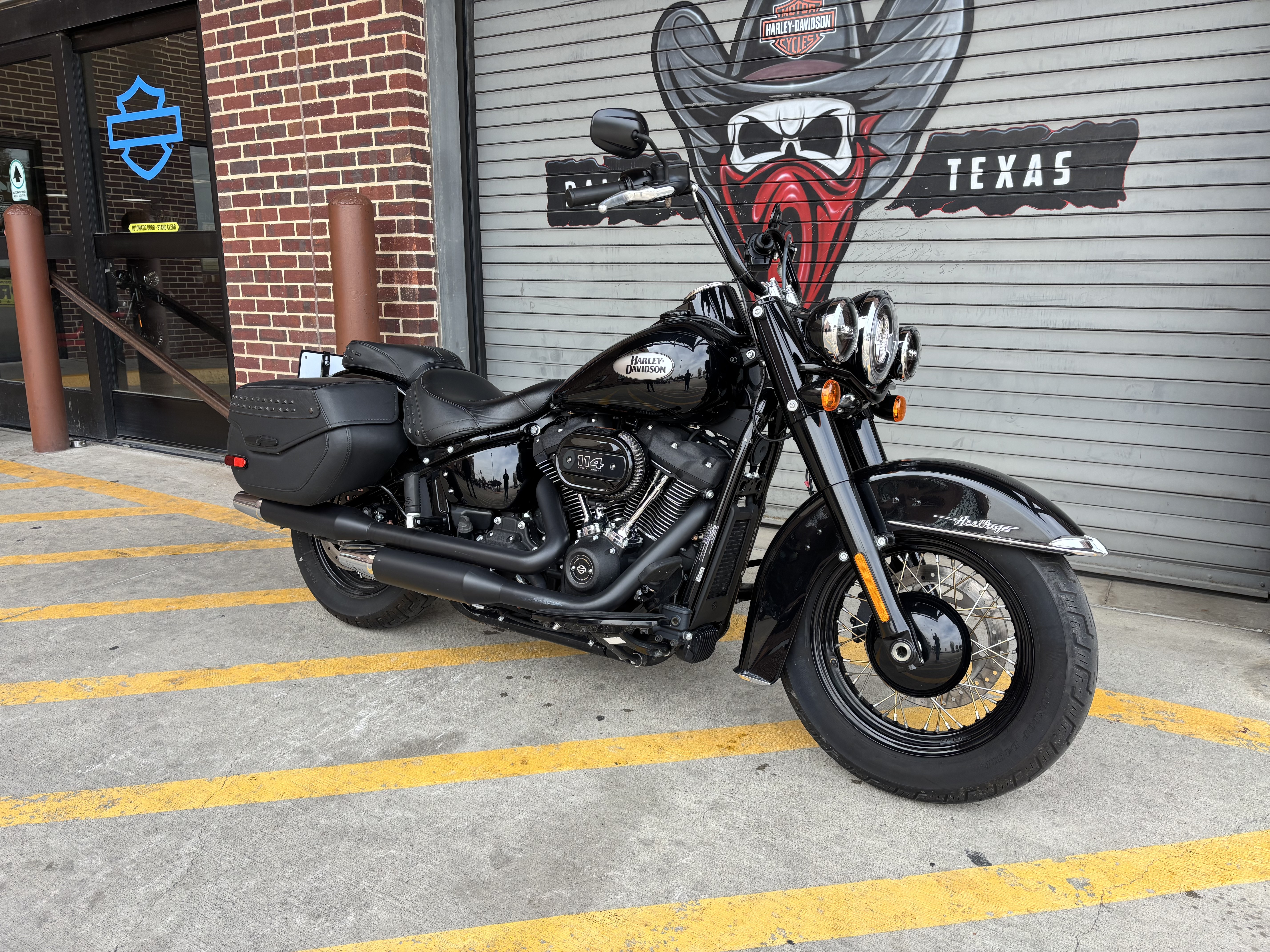 Used 2024 Harley-Davidson Heritage Classic 114 Vivid Black (Black