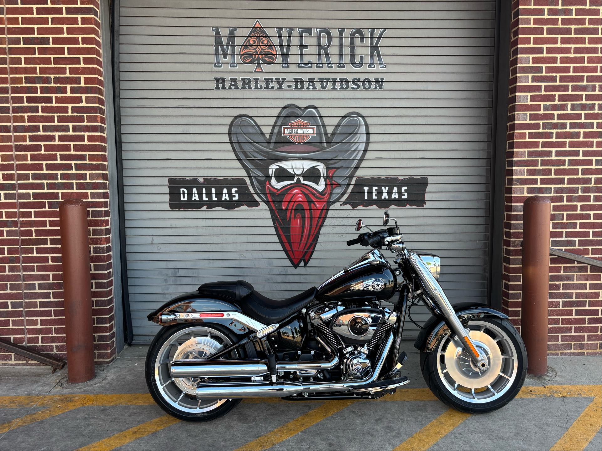 New 2025 Harley-Davidson Fat Boy® Vivid Black | Motorcycles