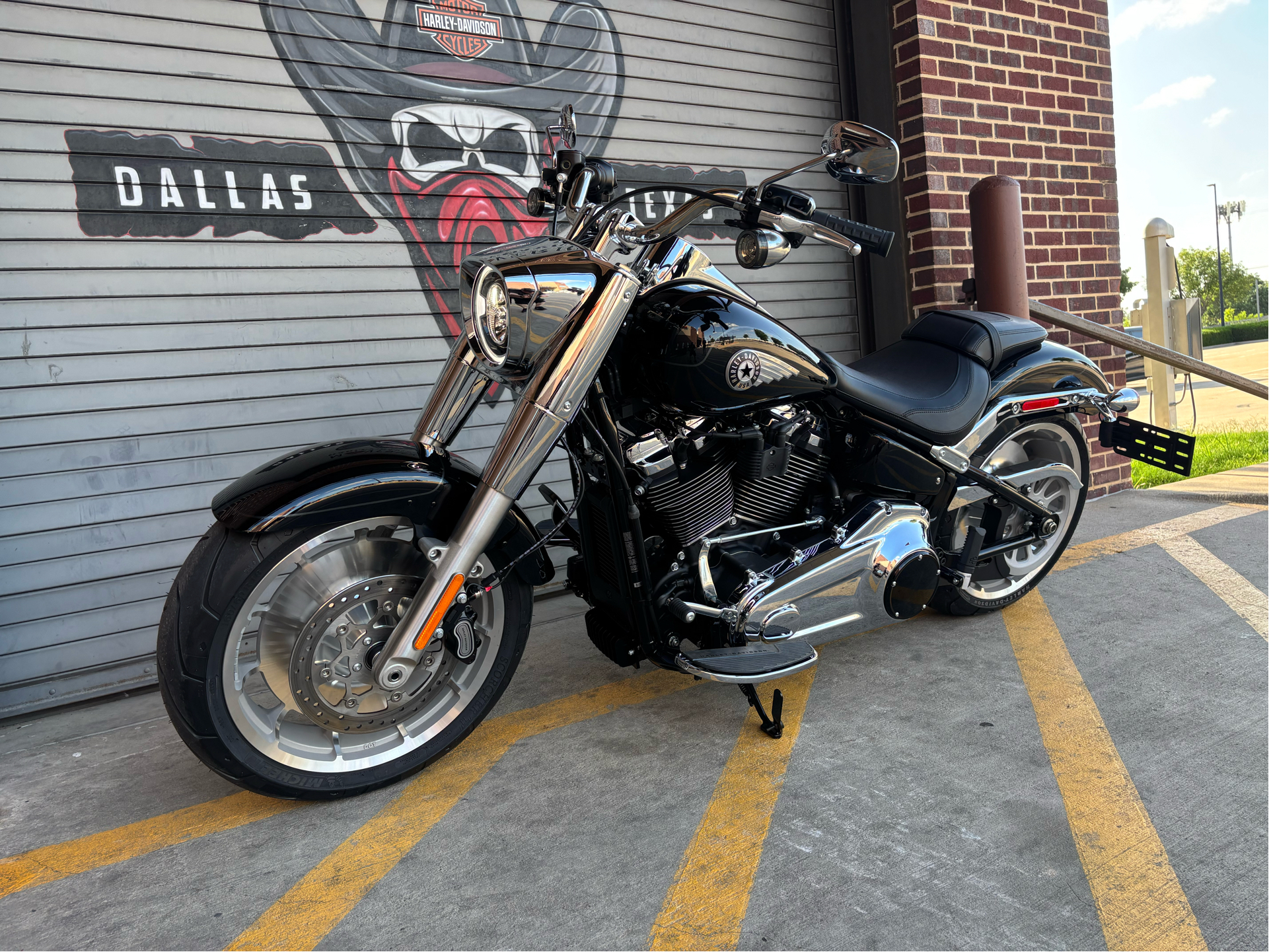 New 2025 Harley-Davidson Fat Boy® Vivid Black | Motorcycles