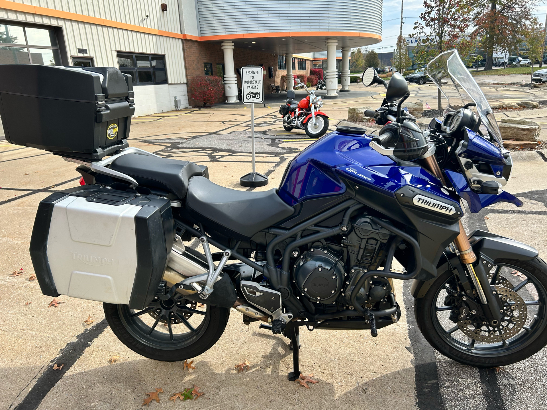 Used 2014 Triumph Tiger Explorer XC ABS SAPHIRE BLUE Motorcycles