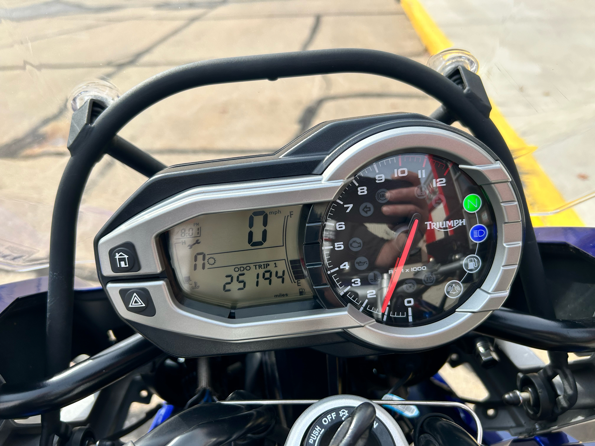 Used 2014 Triumph Tiger Explorer XC ABS SAPHIRE BLUE Motorcycles