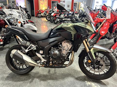 Used 2023 Honda CB500X ABS Pearl Organic Green | Motorcycles in