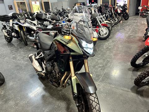 Used 2023 Honda CB500X ABS Pearl Organic Green | Motorcycles in