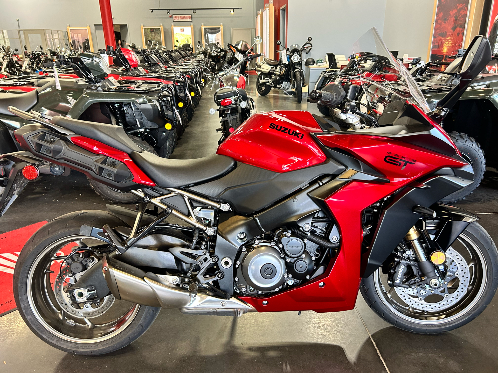 Used 2024 Suzuki GSX-S1000GT+ Candy Daring Red | Motorcycles in