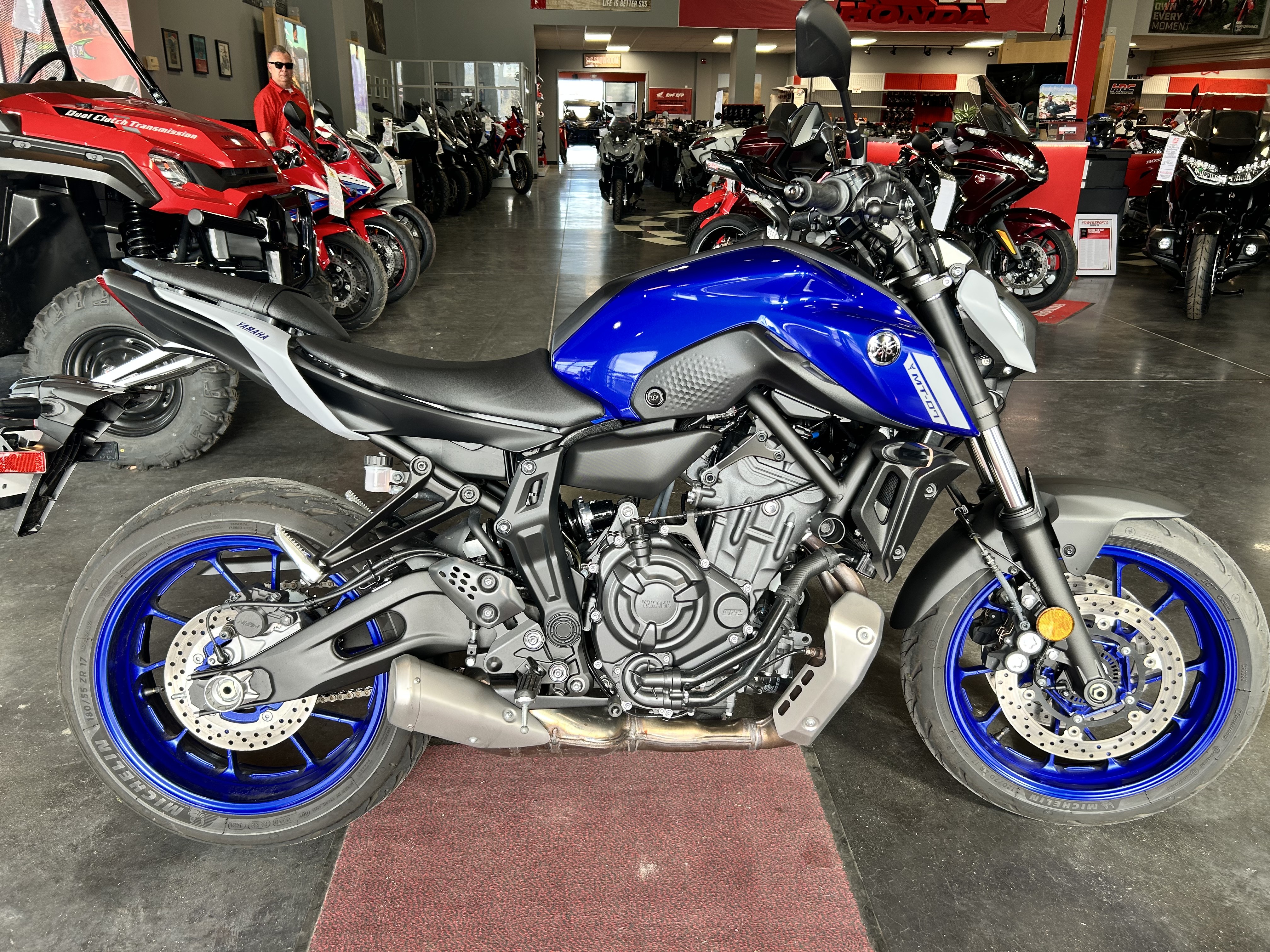 Used 2021 Yamaha MT-07 Team Yamaha Blue | Motorcycles in Mentor OH