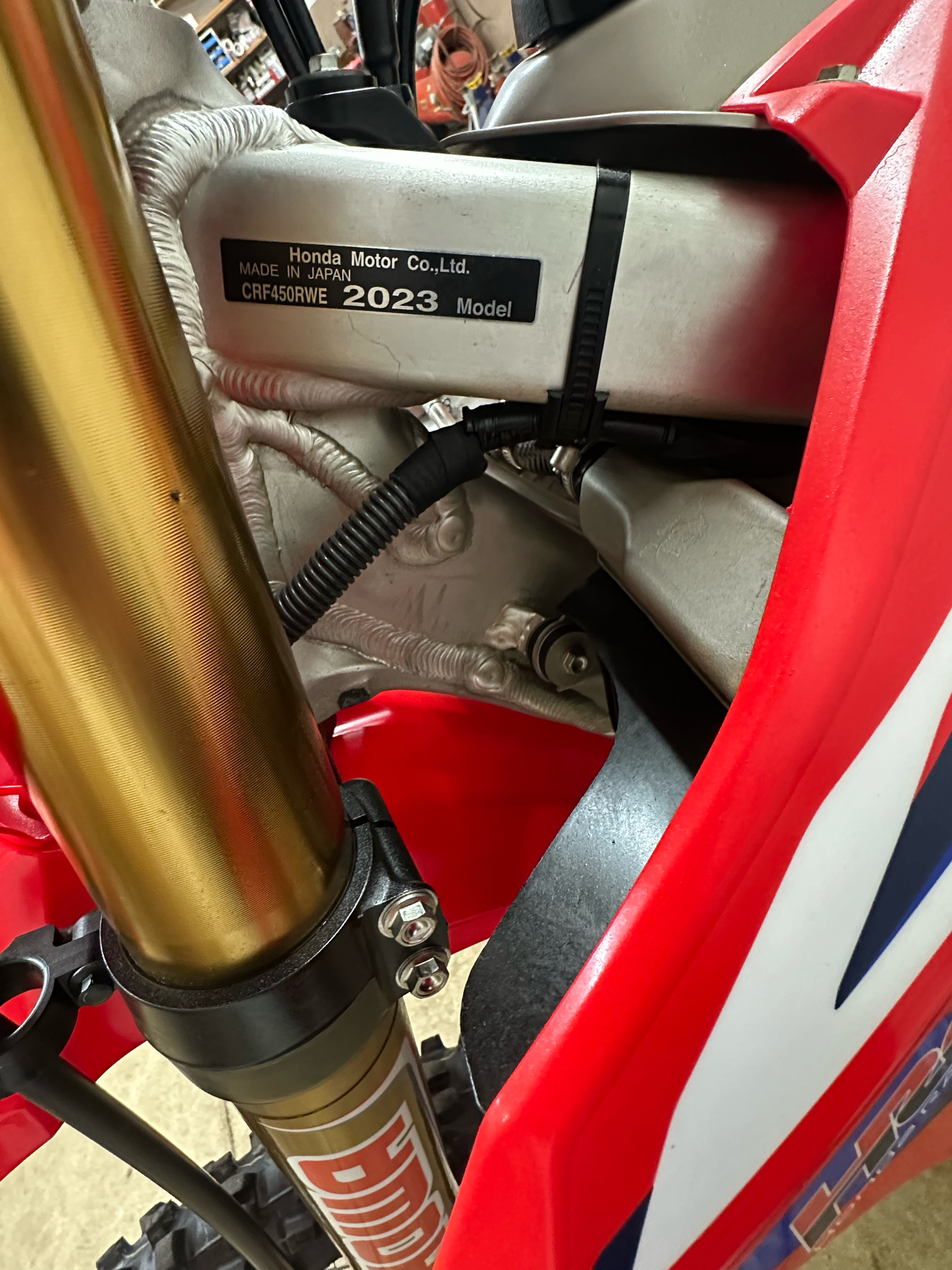 2023 Honda CRF450RWE in Mentor, Ohio - Photo 16