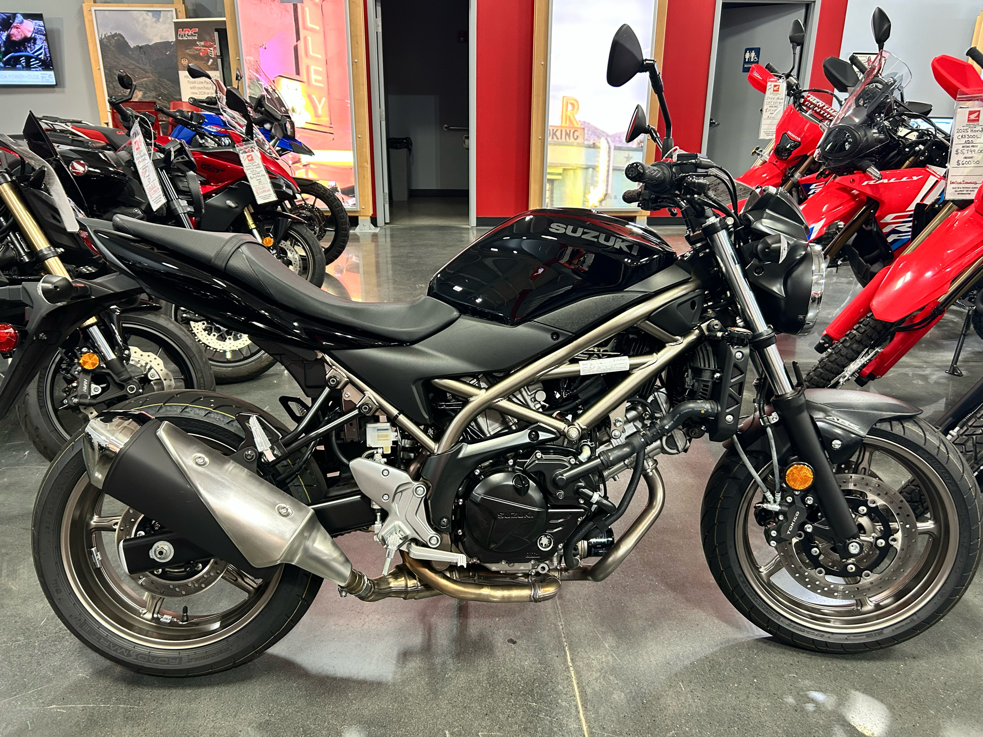 スズキ　SV650 (2024年式)　純正シート Used 2024 Suzuki SV650 ABS Glass Sparkle Black | Motorcycles in