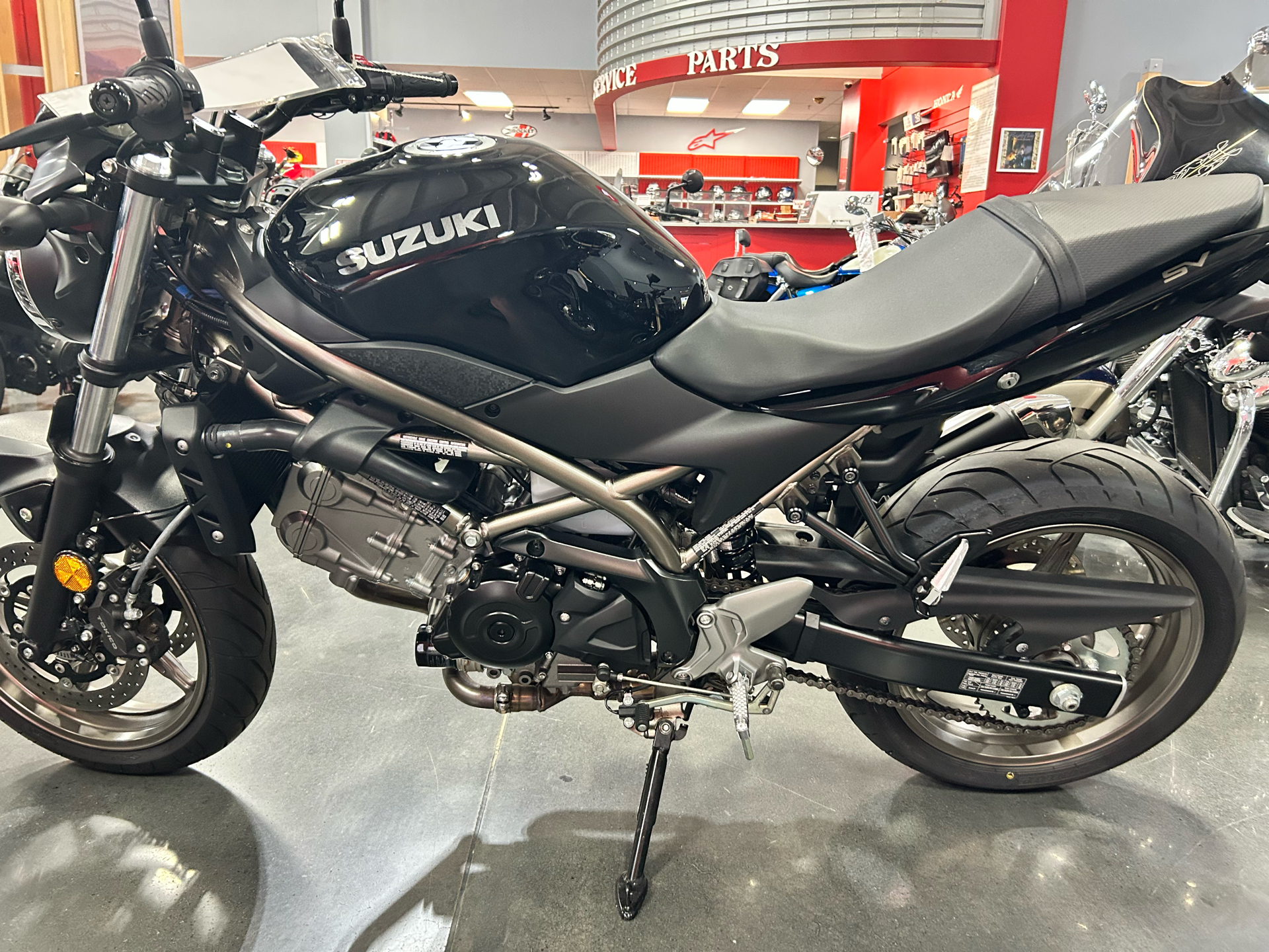 Used 2024 Suzuki SV650 ABS Glass Sparkle Black | Motorcycles in