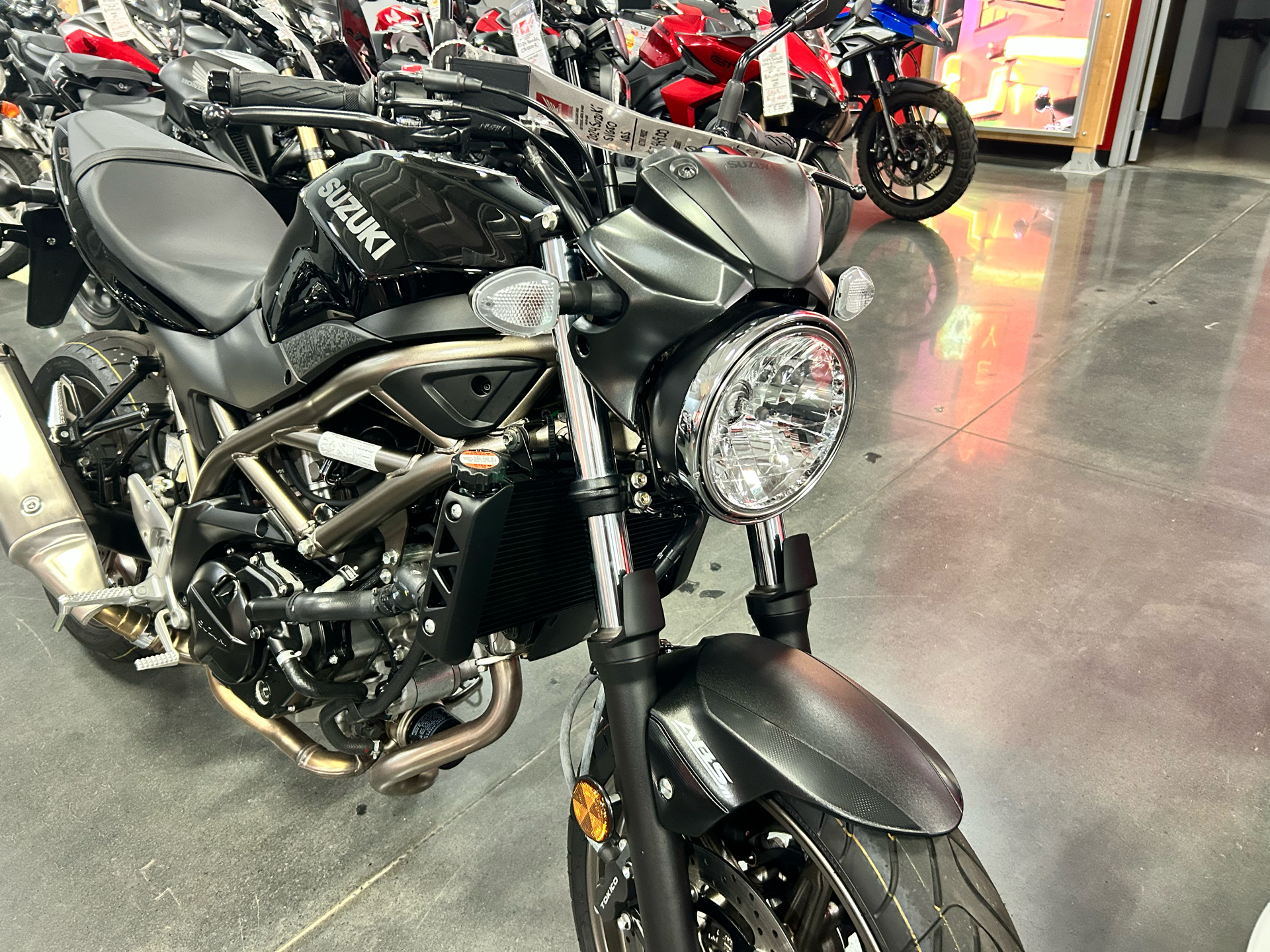 Used 2024 Suzuki SV650 ABS Glass Sparkle Black | Motorcycles in