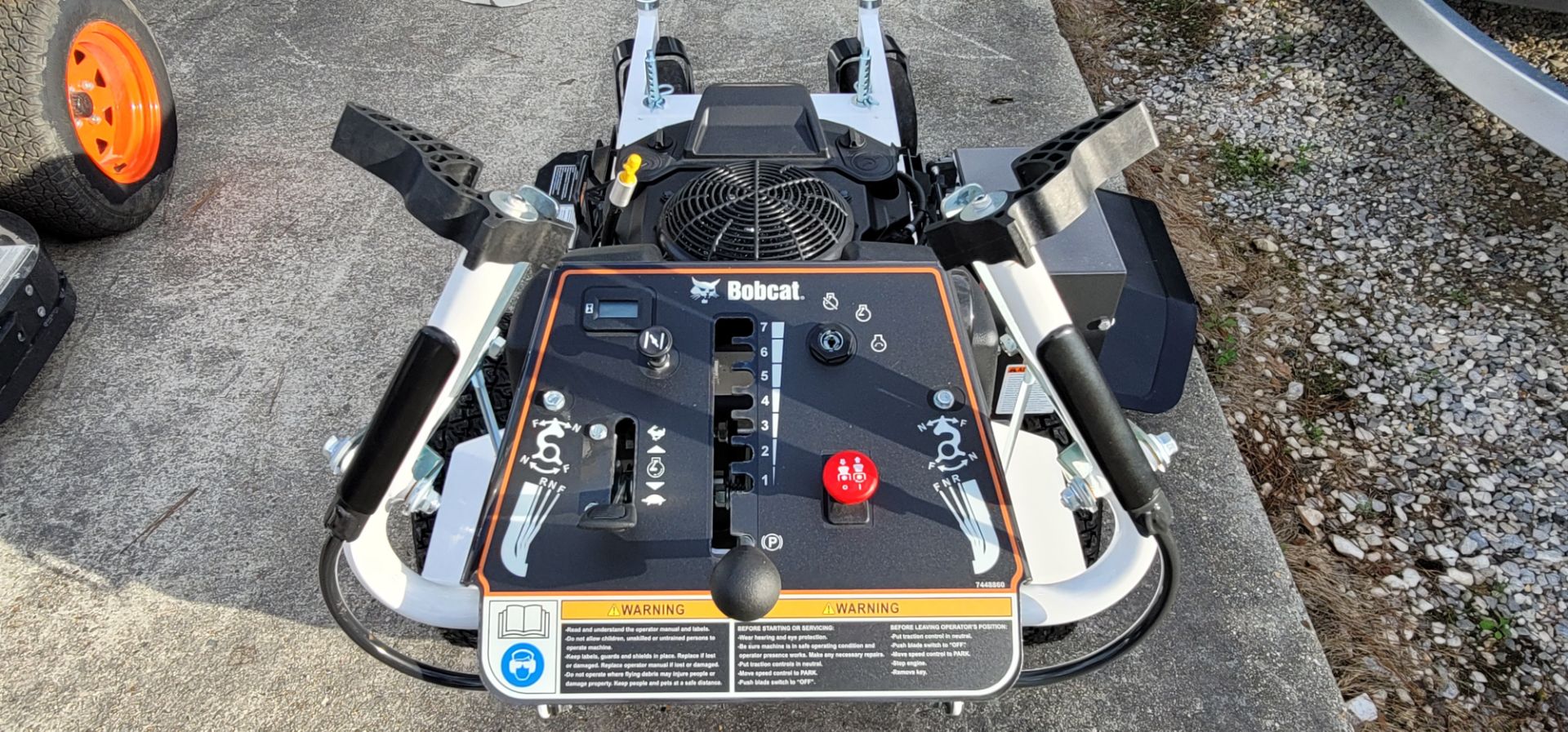 New Bobcat WB700 36 in. Kawasaki FS481 14.5 hp Lawn Mowers in