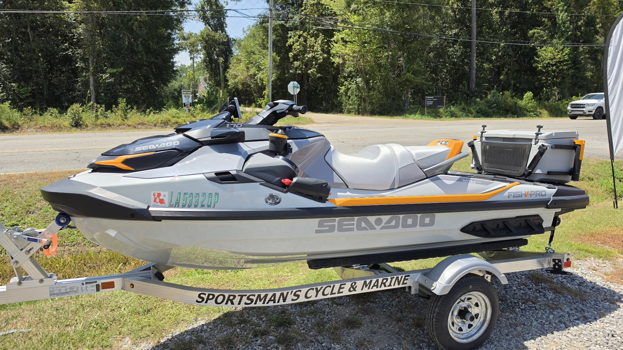 2023 Sea-Doo FishPro Trophy 170 + iDF iBR Tech Package 1