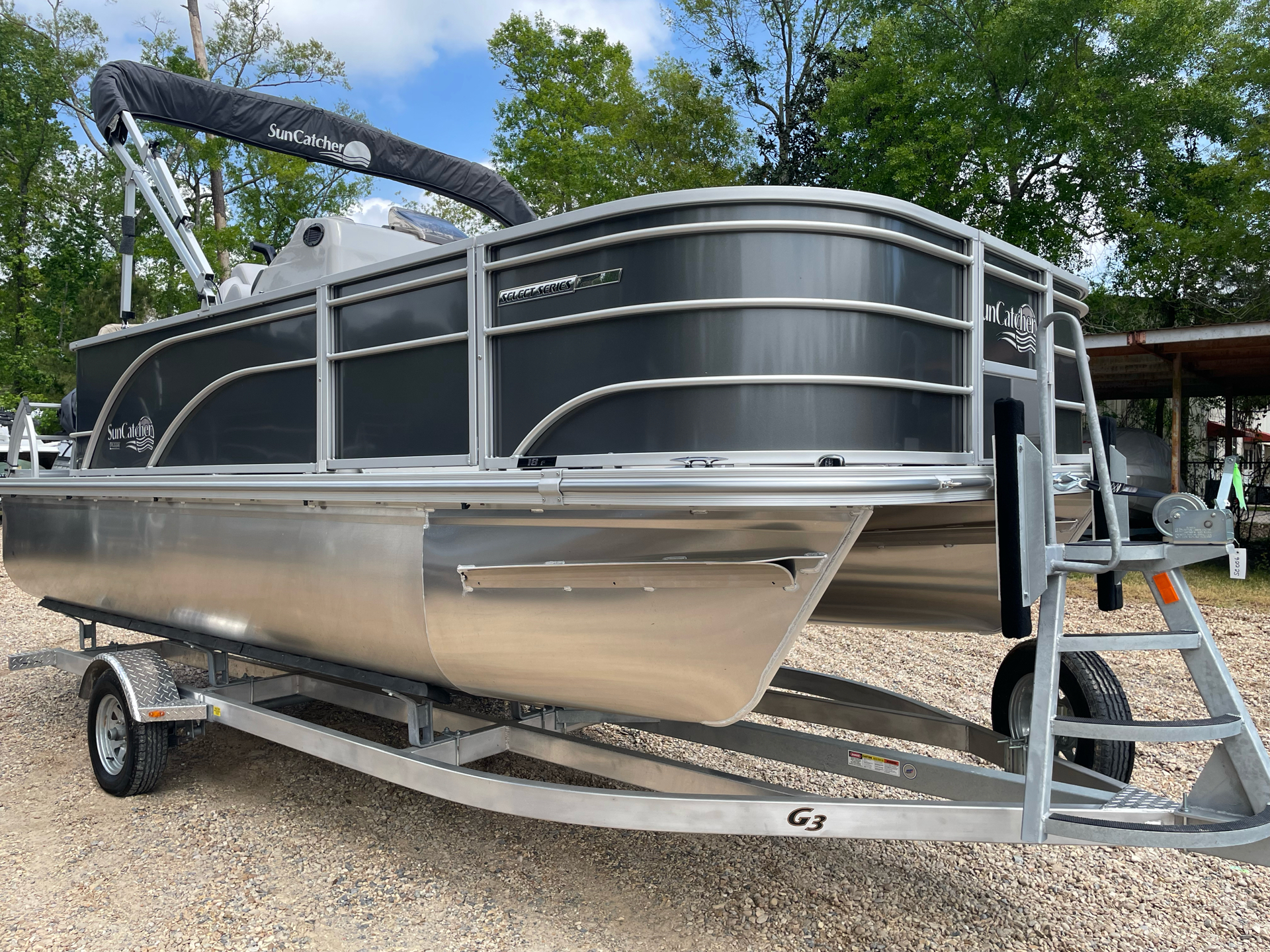 New 2023 SunCatcher Select 18 F Power Boats Outboard in Kenner, LA