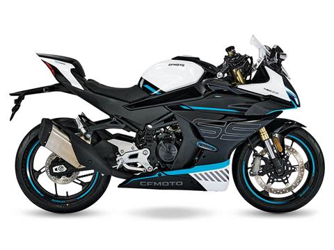 New 2024 CFMOTO 450SS | Motorcycles in Wilkes Barre PA | Nebula White