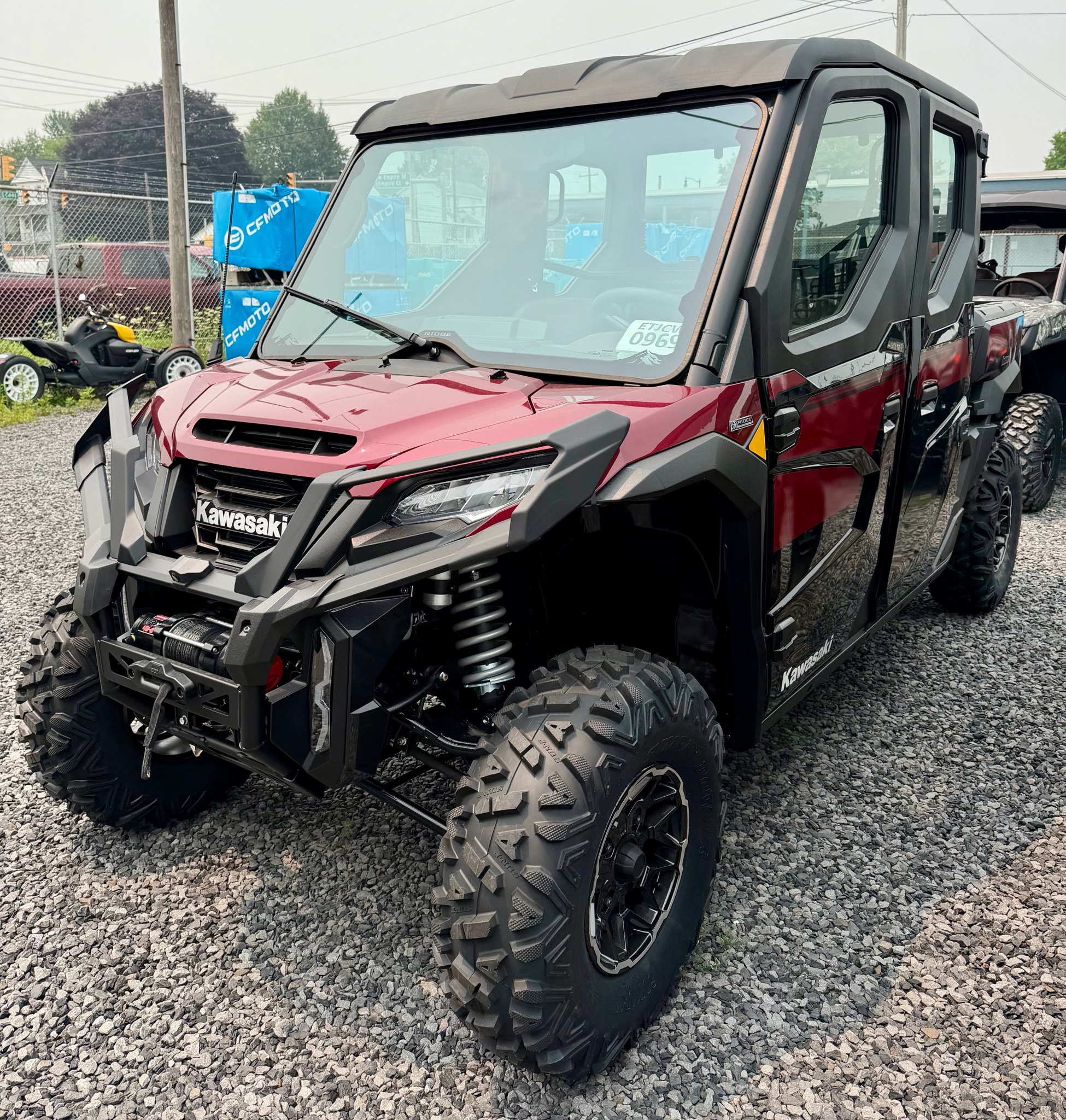 2026 Kawasaki RIDGE® CREW Platinum Ranch Edition HVAC 1