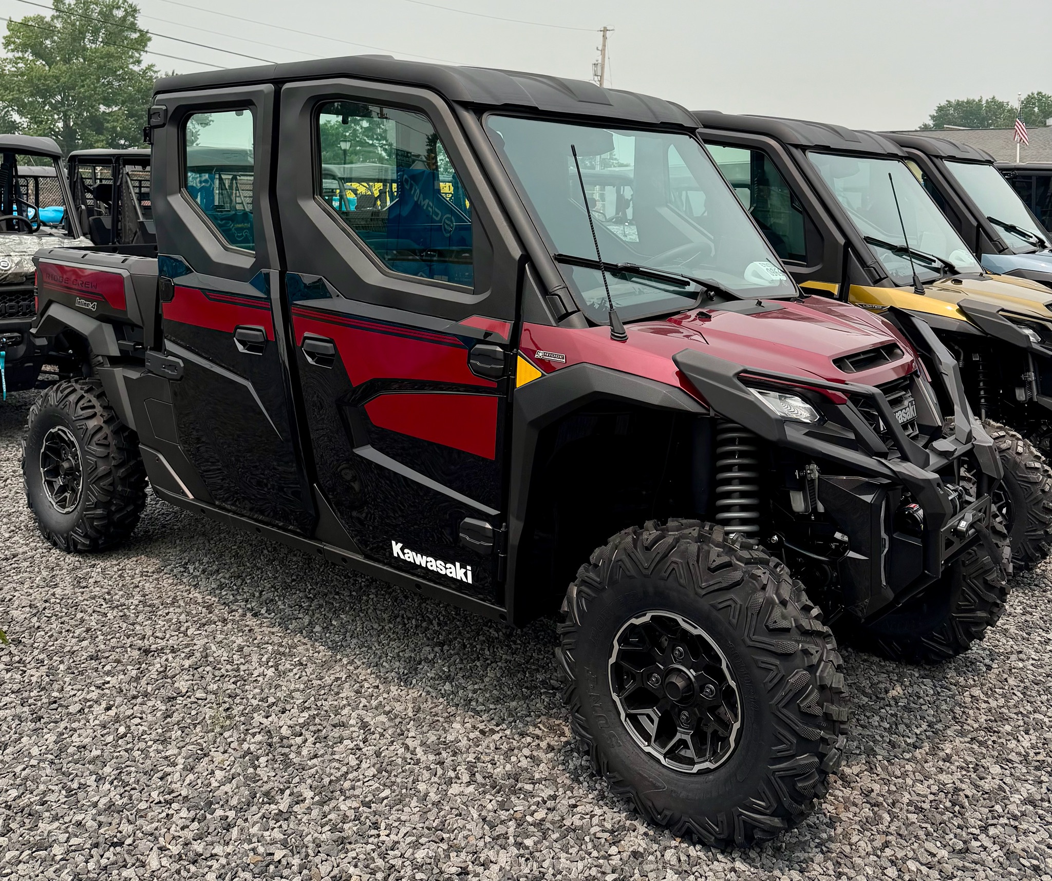 2026 Kawasaki RIDGE® CREW Platinum Ranch Edition HVAC 3