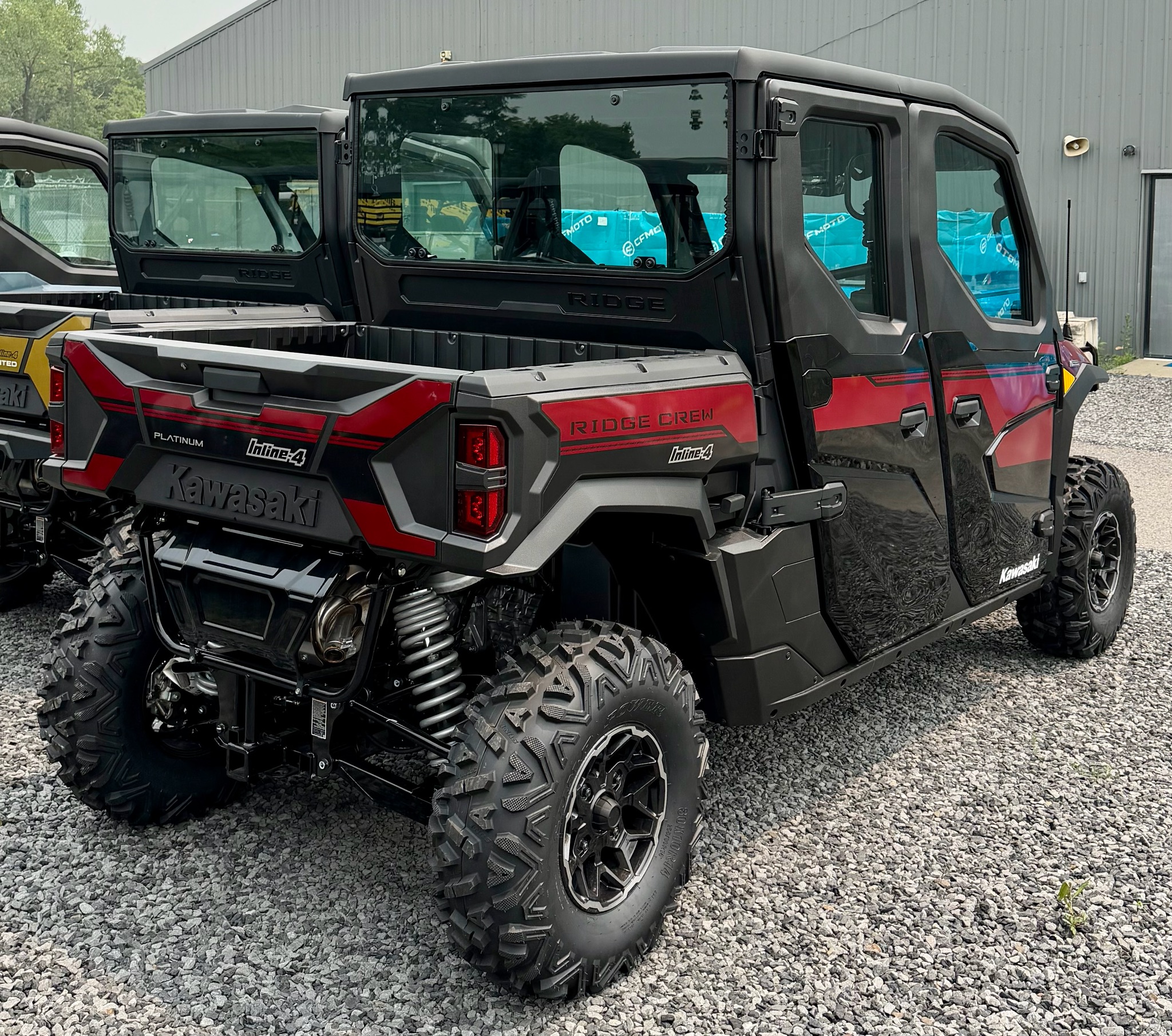 2026 Kawasaki RIDGE® CREW Platinum Ranch Edition HVAC 5