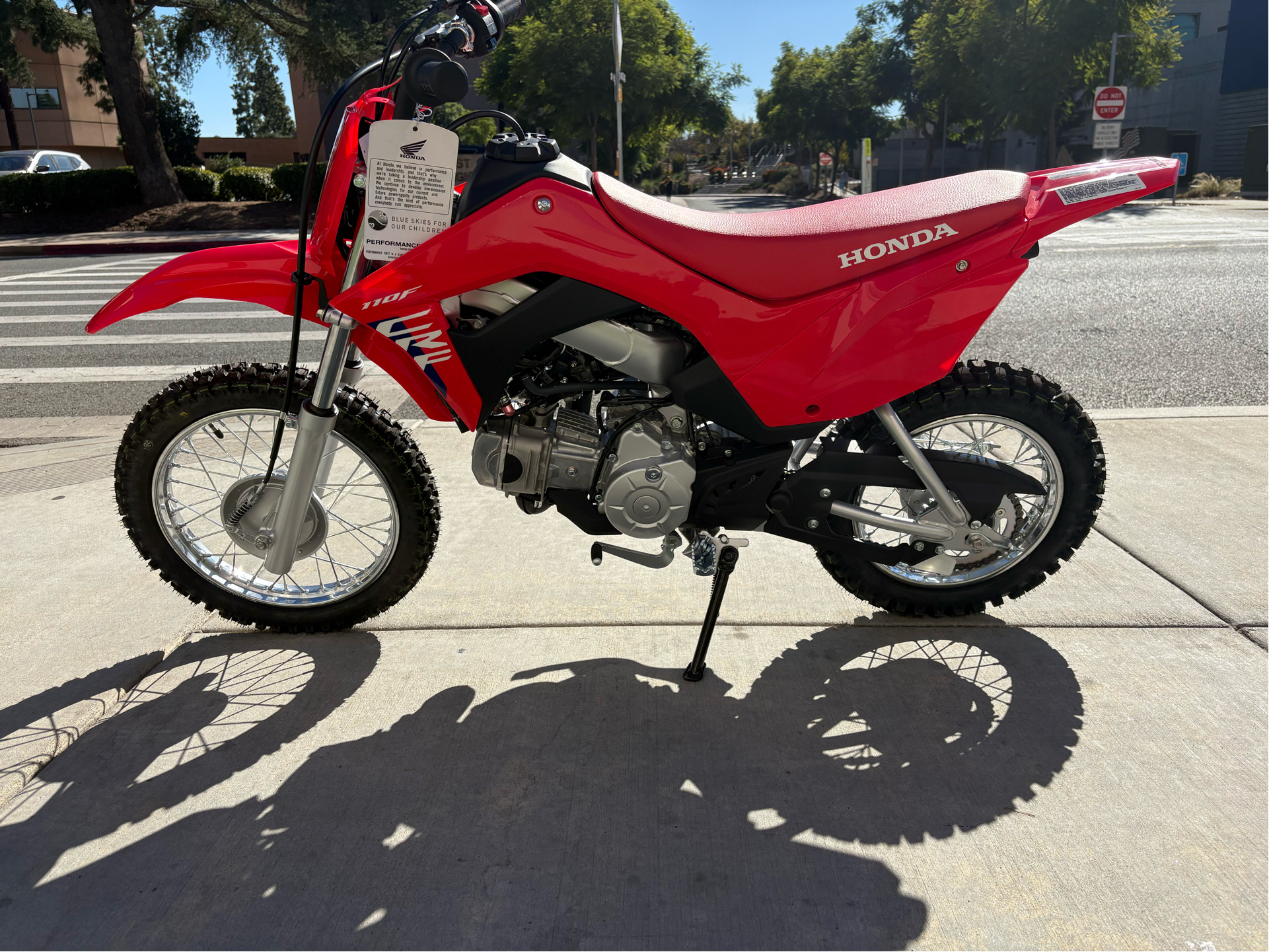 New 2026 Honda CRF110F | Motorcycles in EL Cajon CA | N/A Red