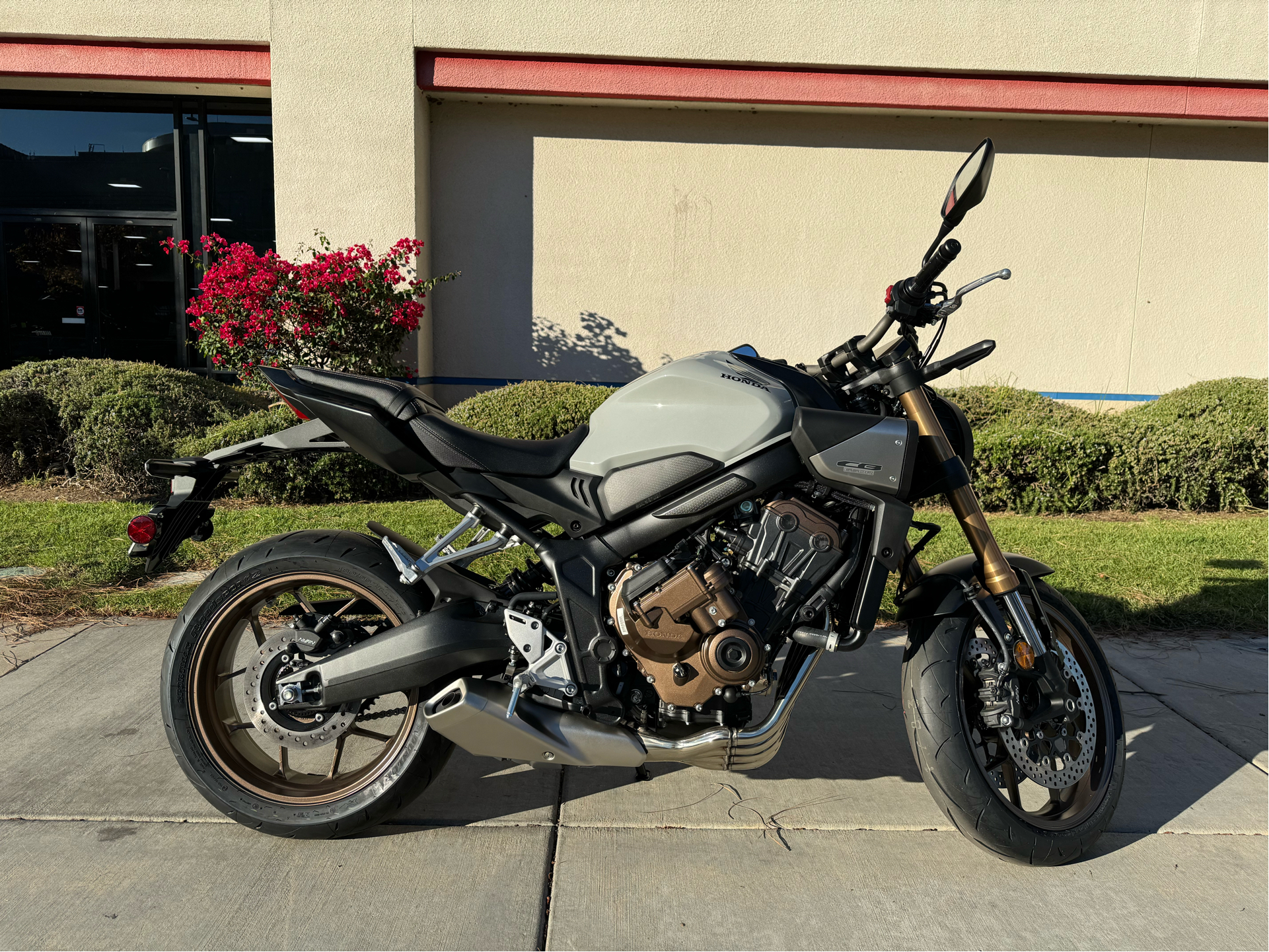 New 2024 Honda CB650R ABS Motorcycles in EL Cajon CA N/A Pearl