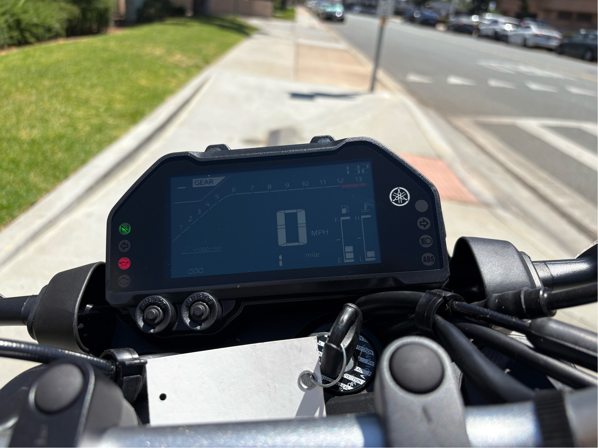 New 2025 Yamaha MT-03 | Motorcycles in EL Cajon CA | 001384 Ice Storm