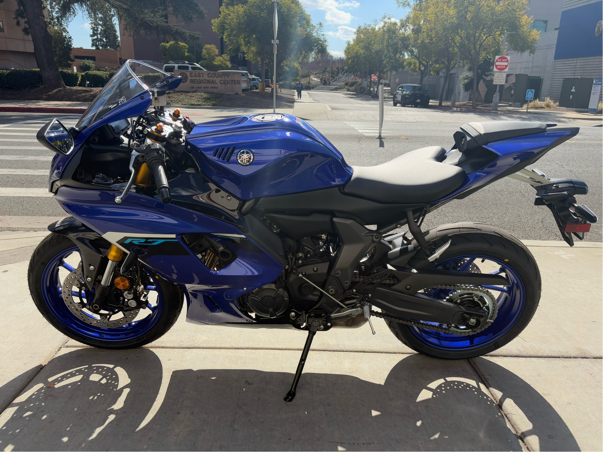 New 2025 Yamaha YZF-R7 | Motorcycles in EL Cajon CA | N/A Team Yamaha Blue