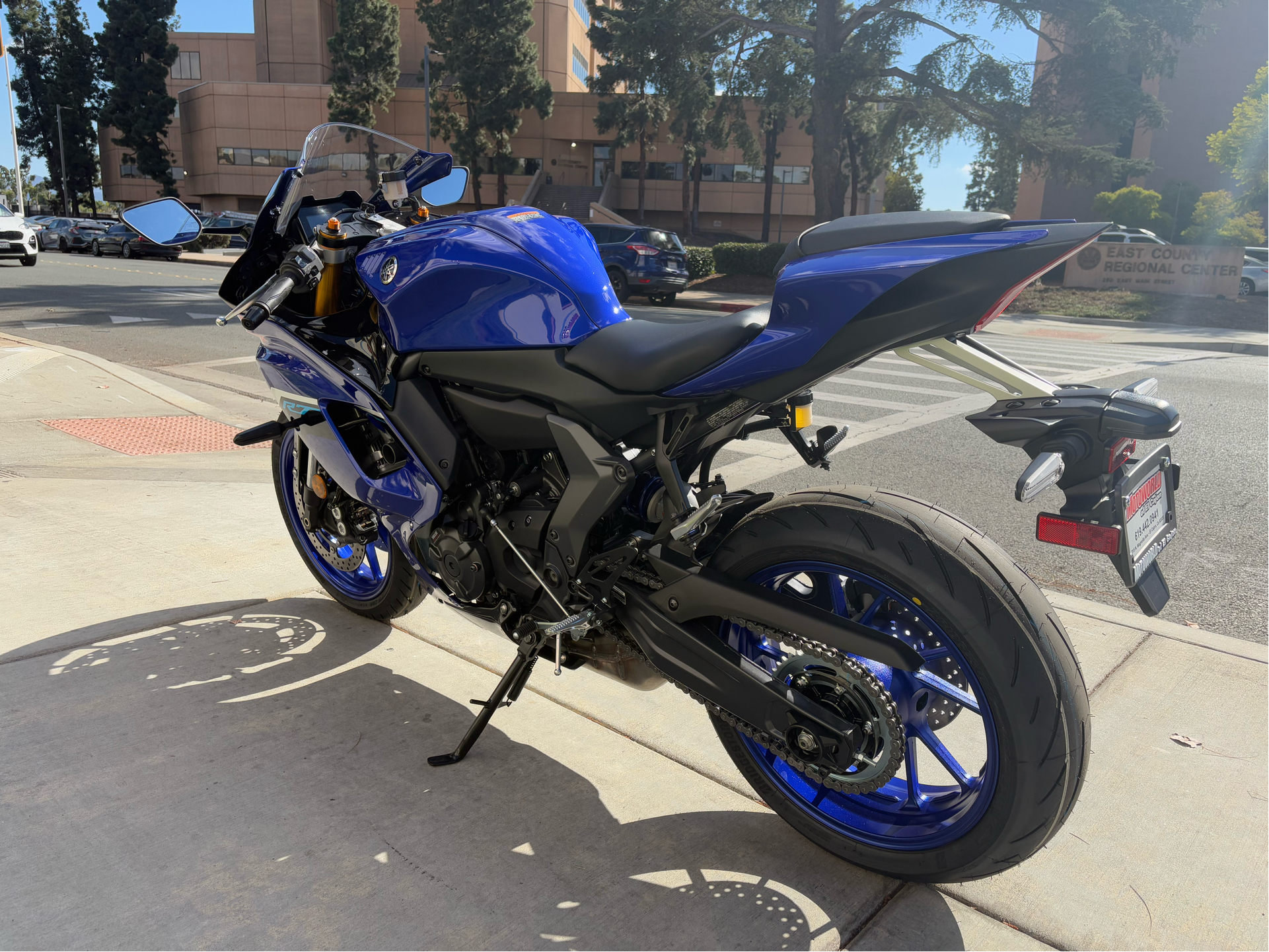 New 2025 Yamaha YZF-R7 | Motorcycles in EL Cajon CA | N/A Team Yamaha Blue