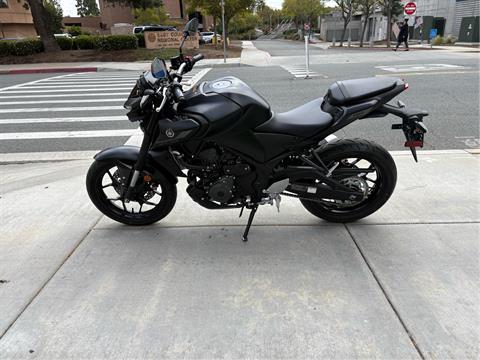 New 2025 Yamaha MT-03 | Motorcycles in EL Cajon CA | 001046 Matte