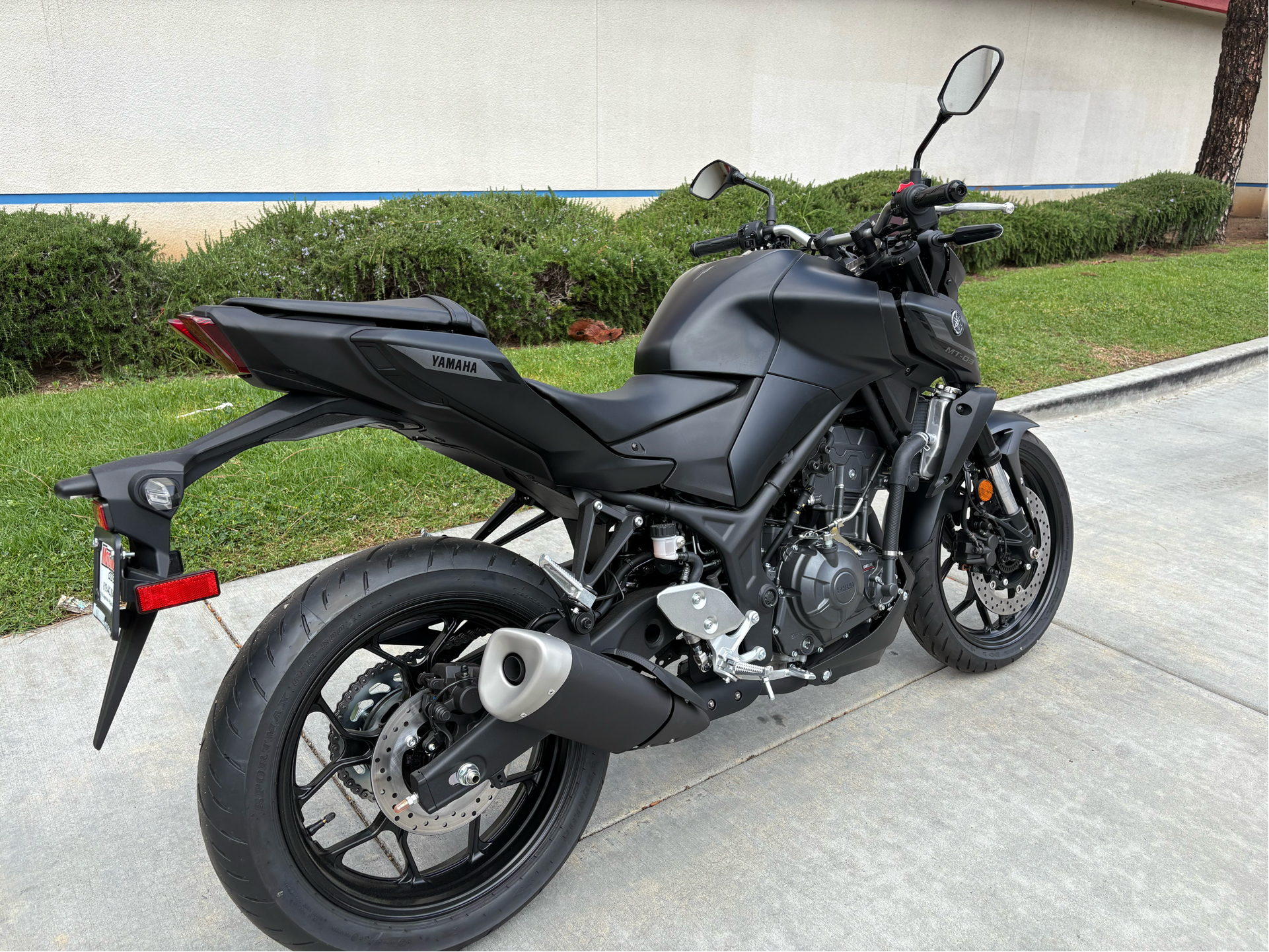 New 2025 Yamaha MT-03 | Motorcycles in EL Cajon CA | 001046 Matte