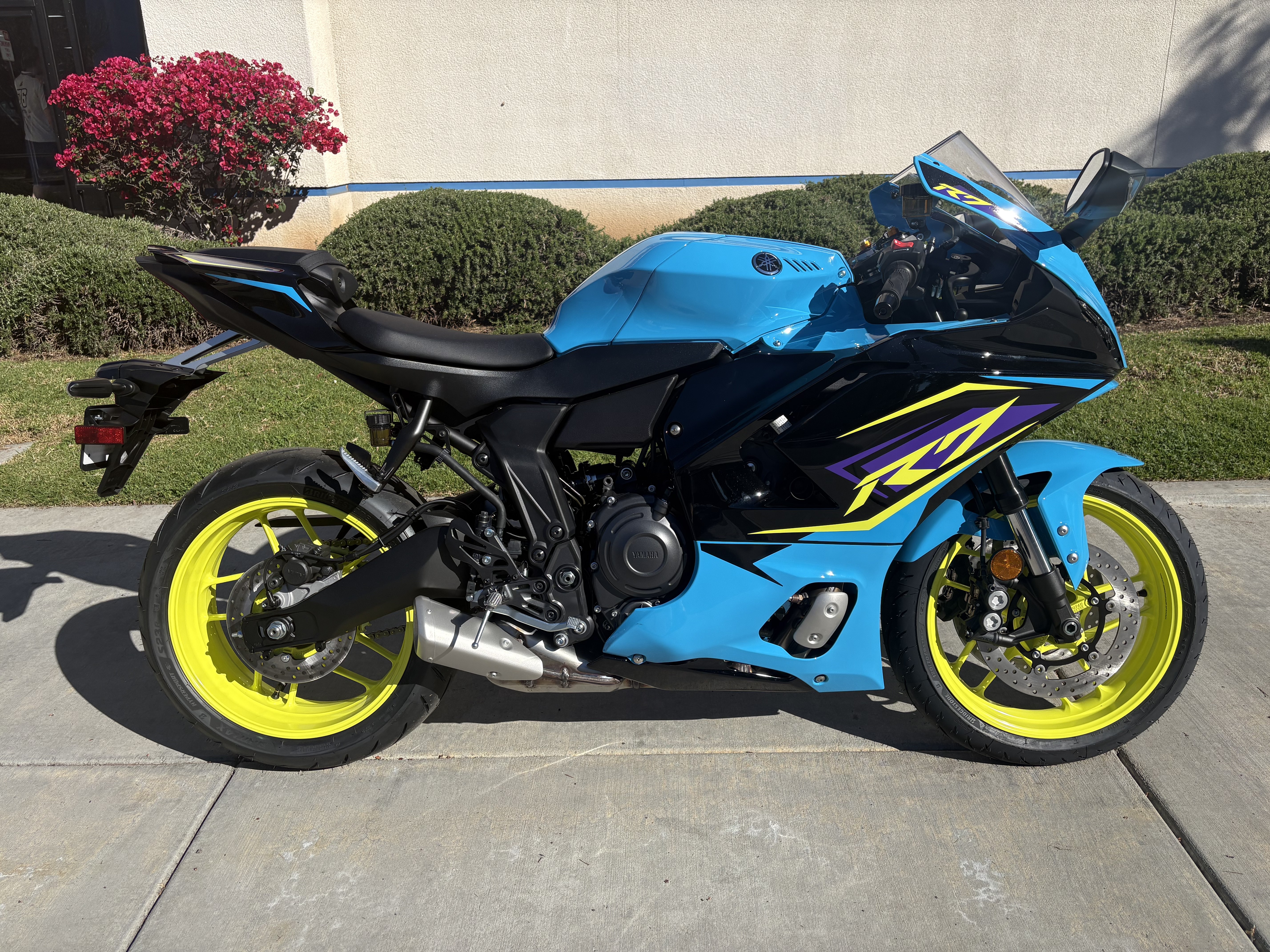 New 2026 Yamaha YZF-R7 | Motorcycles in EL Cajon CA | N/A Breaker Cyan ...