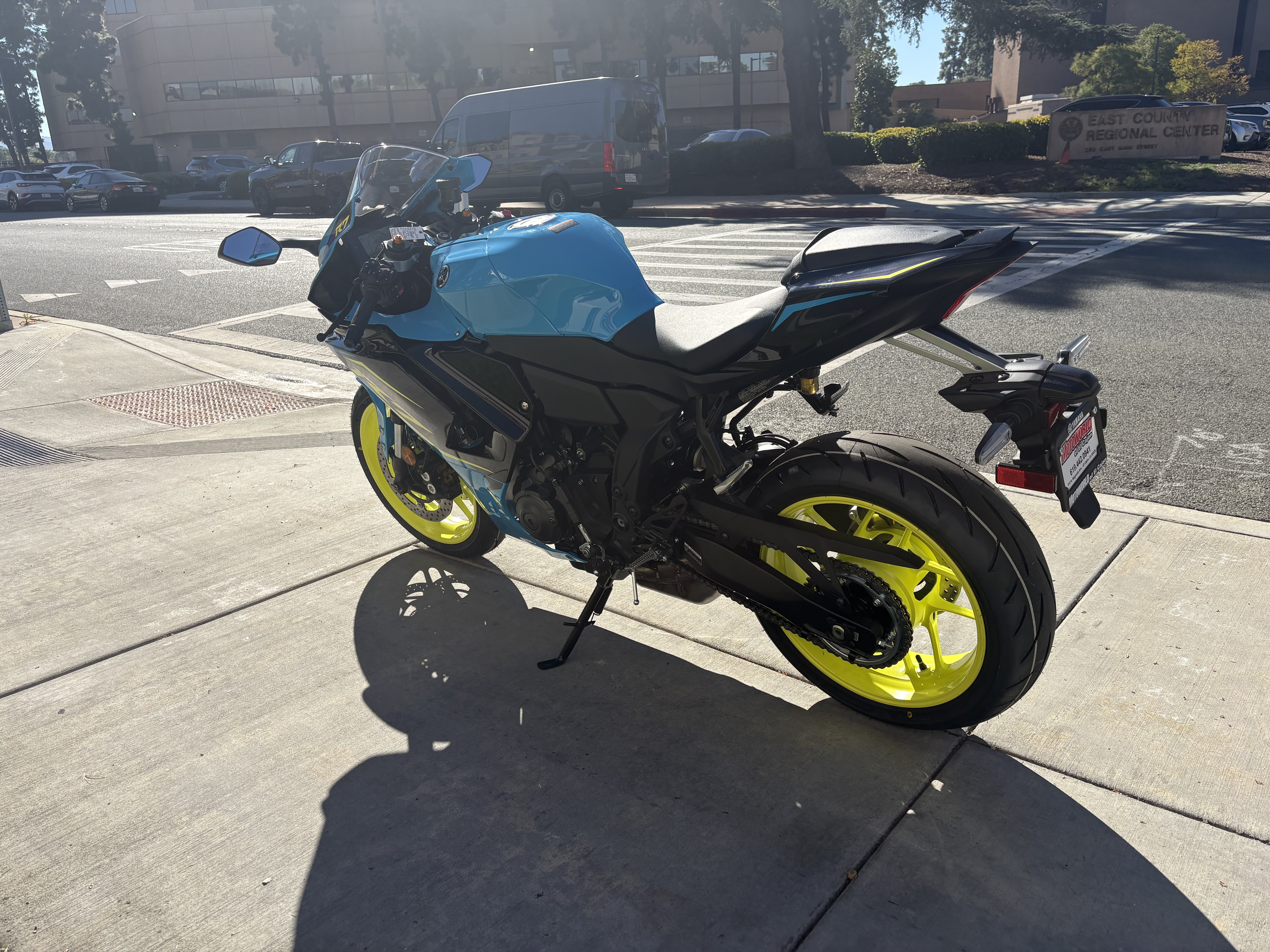New 2026 Yamaha YZF-R7 | Motorcycles in EL Cajon CA | N/A Breaker Cyan ...