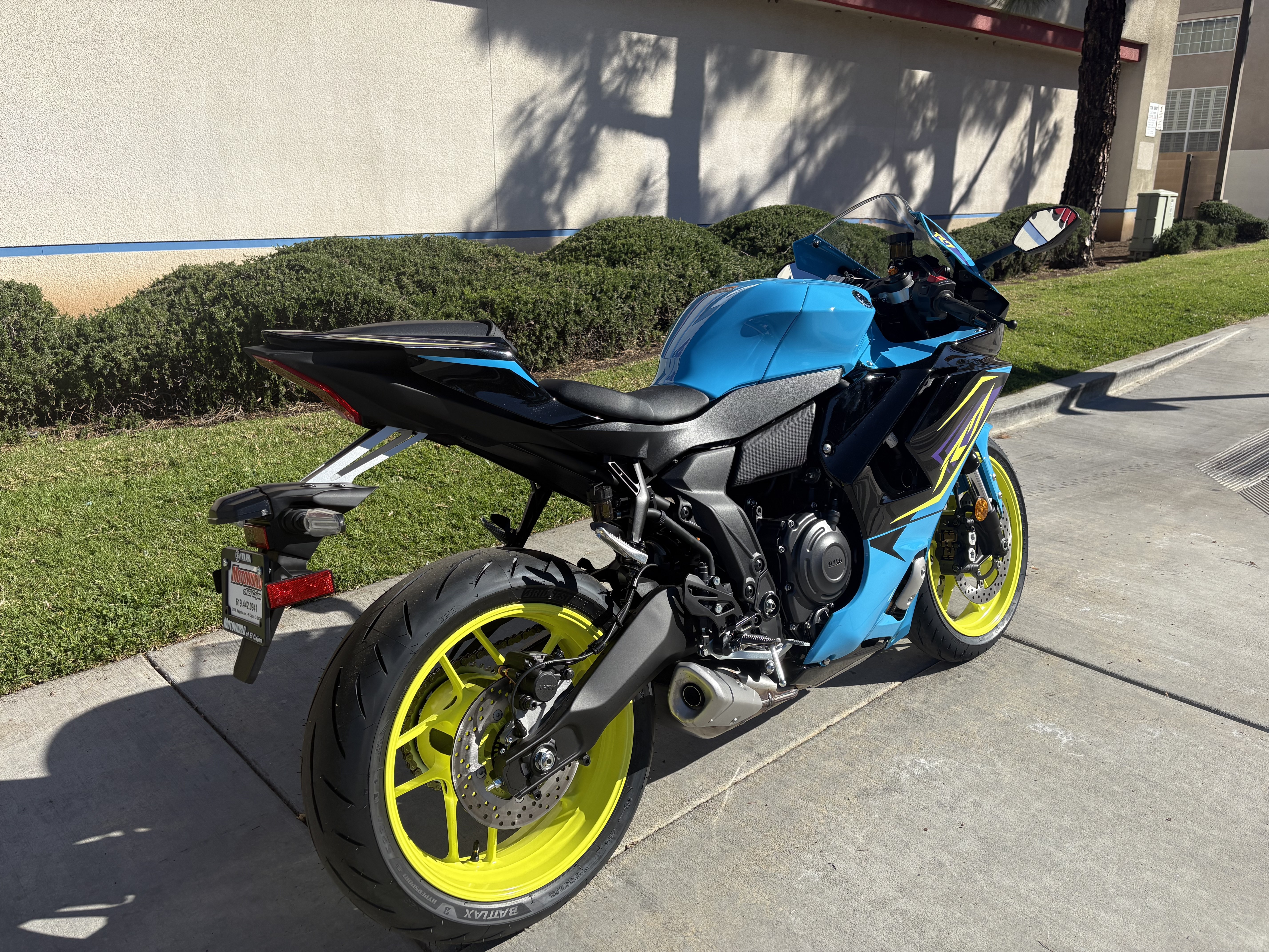 New 2026 Yamaha YZF-R7 | Motorcycles in EL Cajon CA | N/A Breaker Cyan ...
