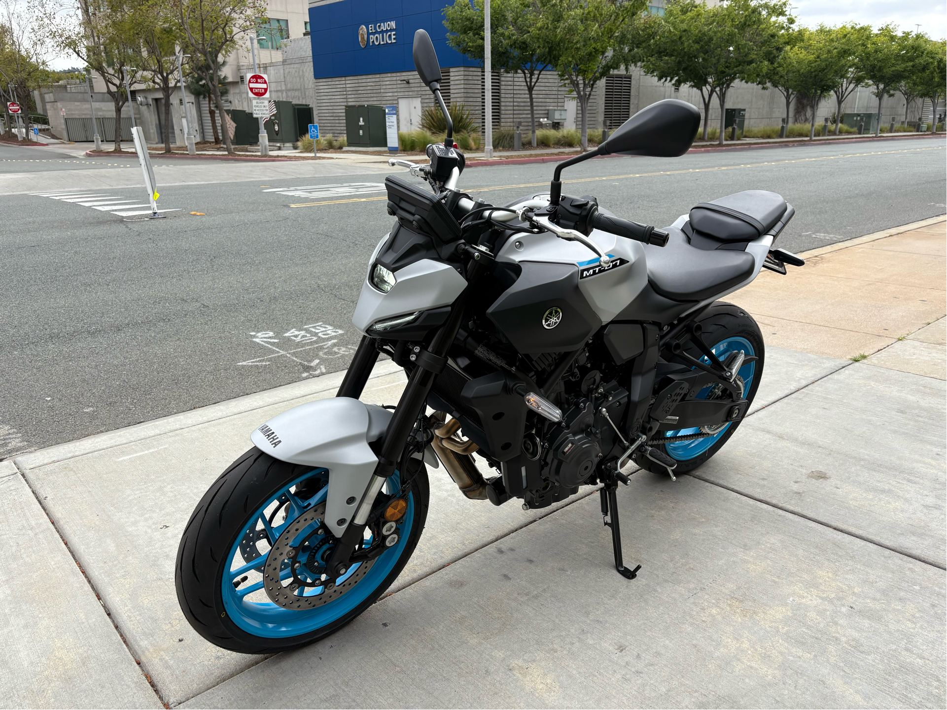 New 2025 Yamaha MT-07 | Motorcycles in EL Cajon CA | N/A Ice Storm