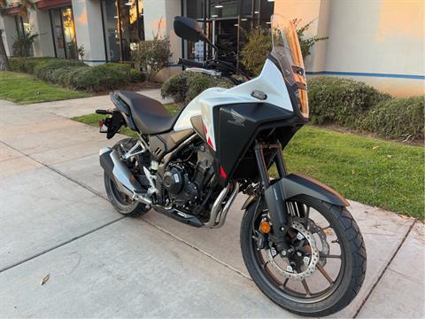 New 2025 Honda NX500 | Motorcycles in EL Cajon CA | 100185 Pearl White