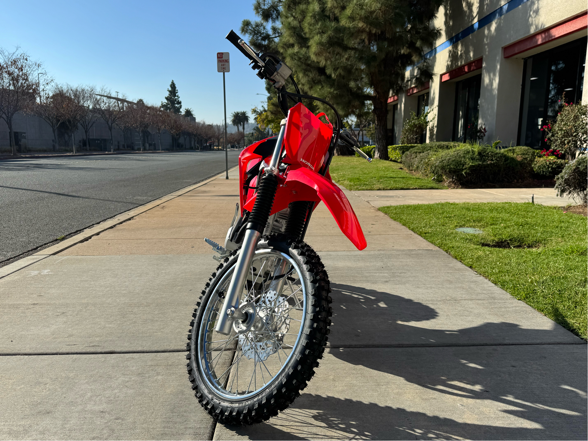 New 2025 Honda CRF125F | Motorcycles in EL Cajon CA | N/A Red