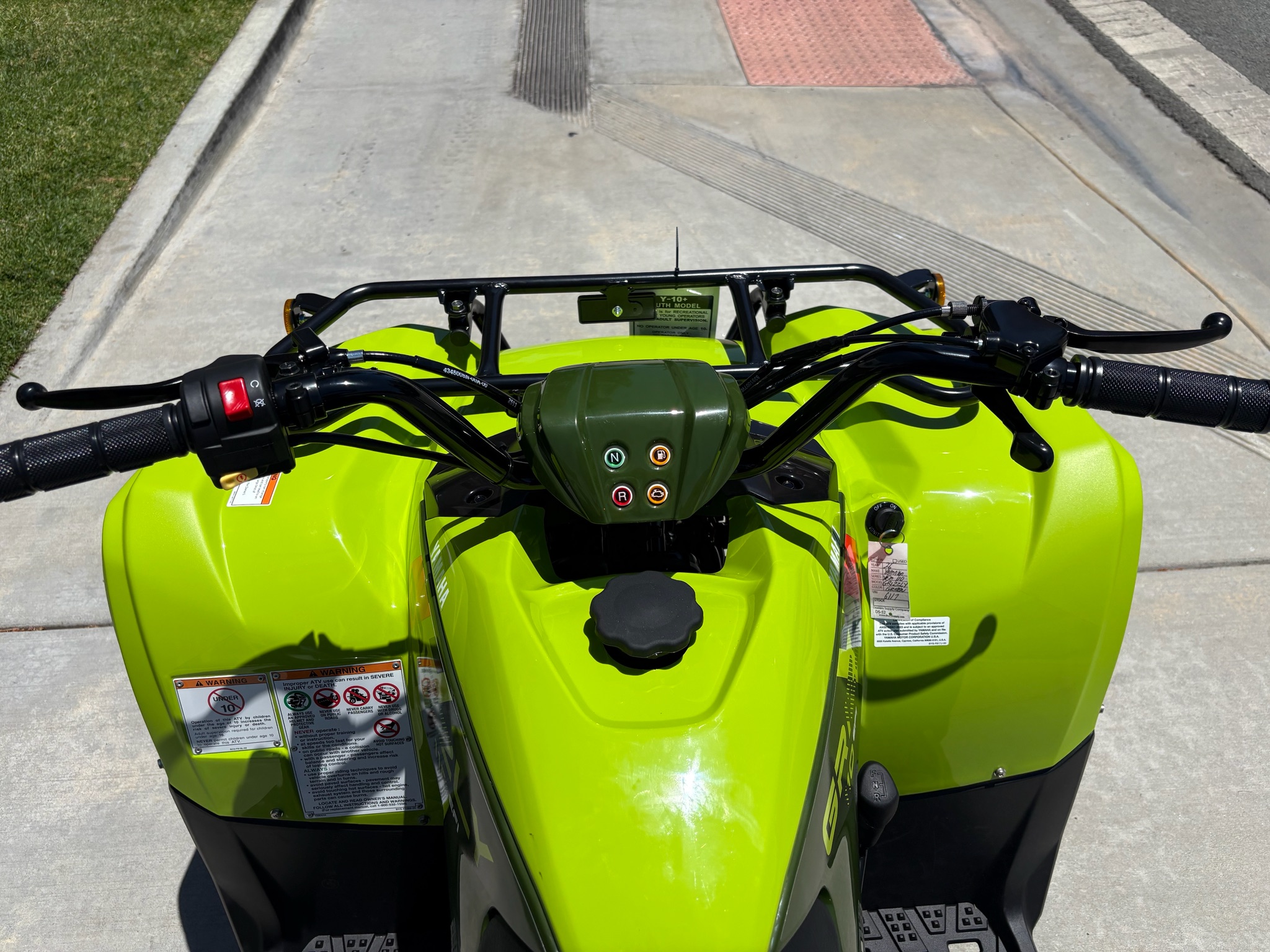 2026 Yamaha Grizzly 110 8