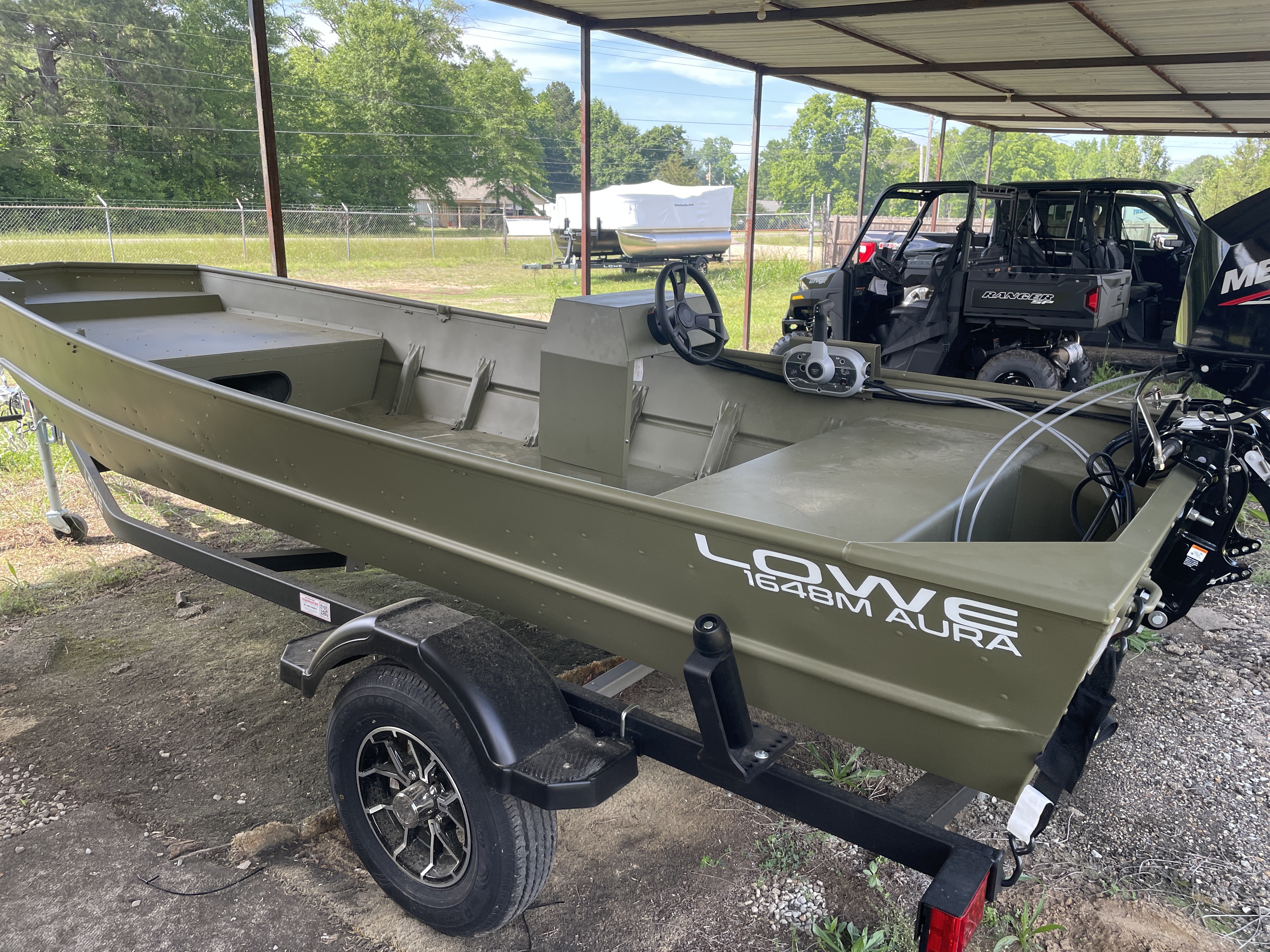 New 2026 Lowe L1648M Aura Power Boats Outboard in Smithville, MS