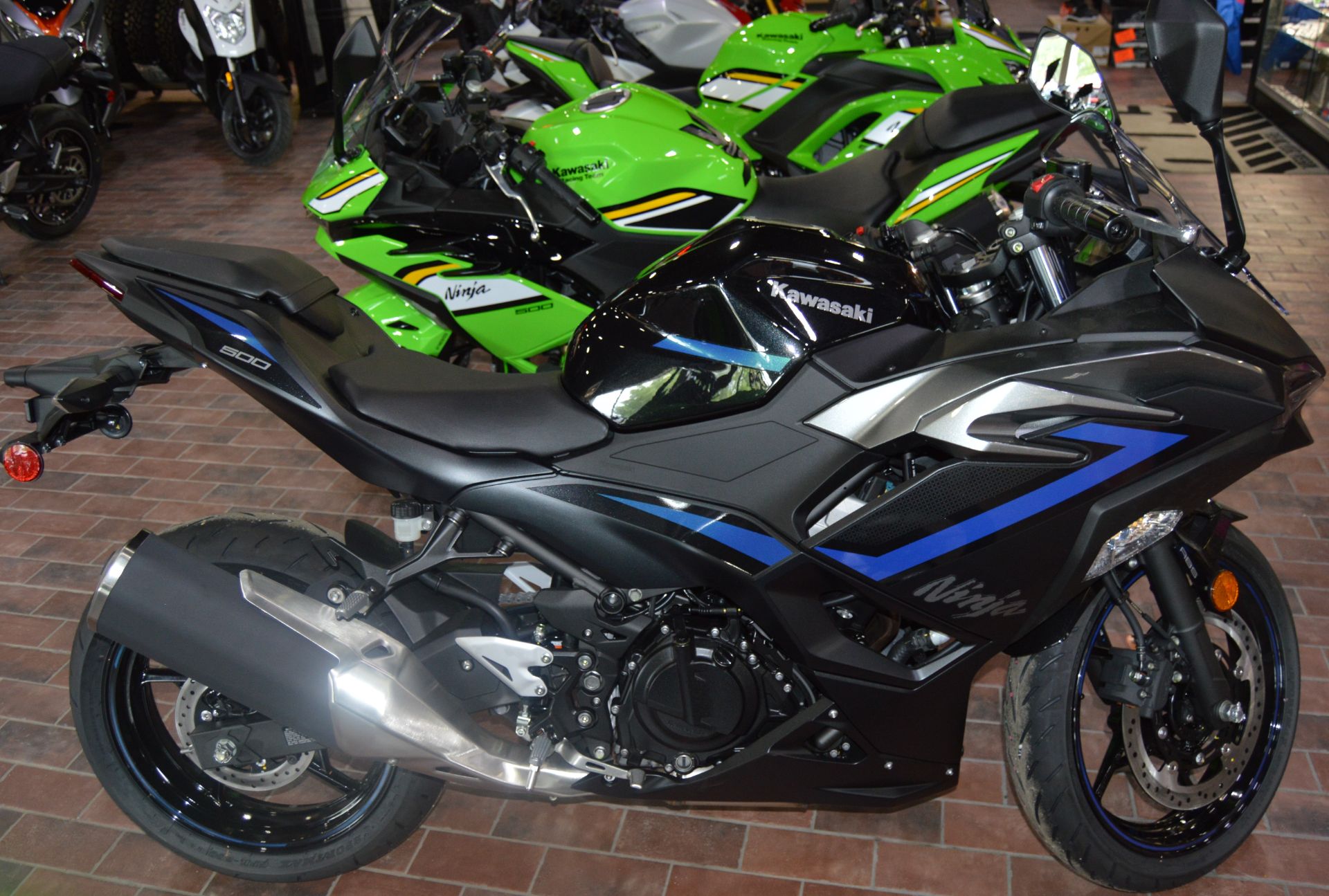 New 2025 Kawasaki Ninja 500 ABS, Traverse City MI | Specs, Price