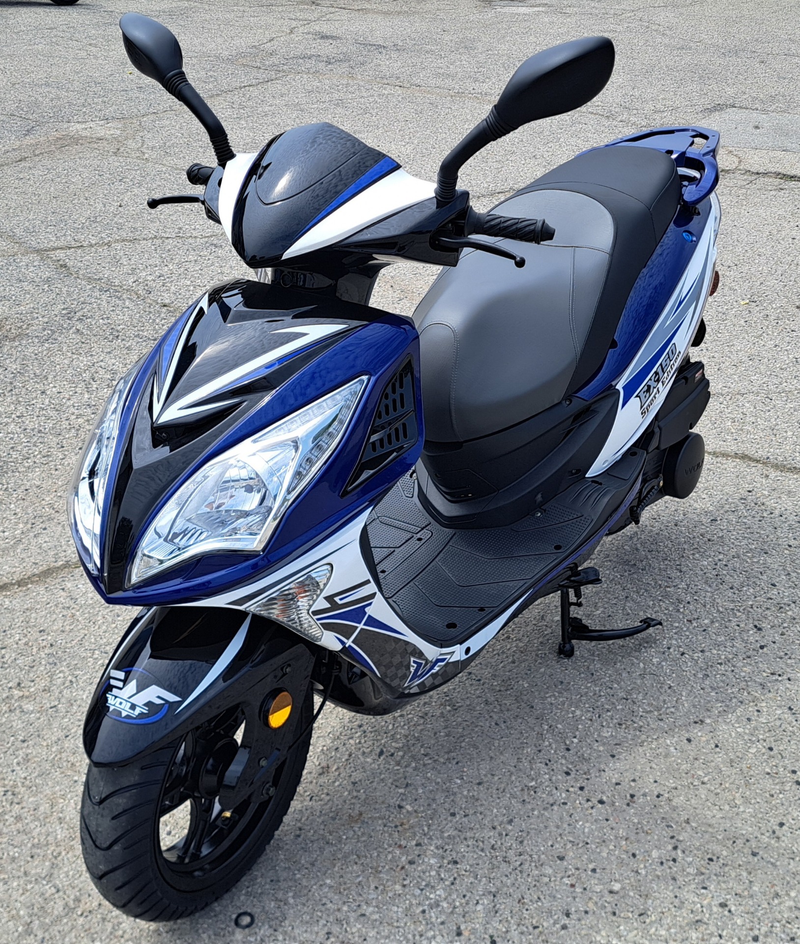 New 2025 Wolf Brand Scooters Wolf EX-150 Scooters in Mukwonago, WI