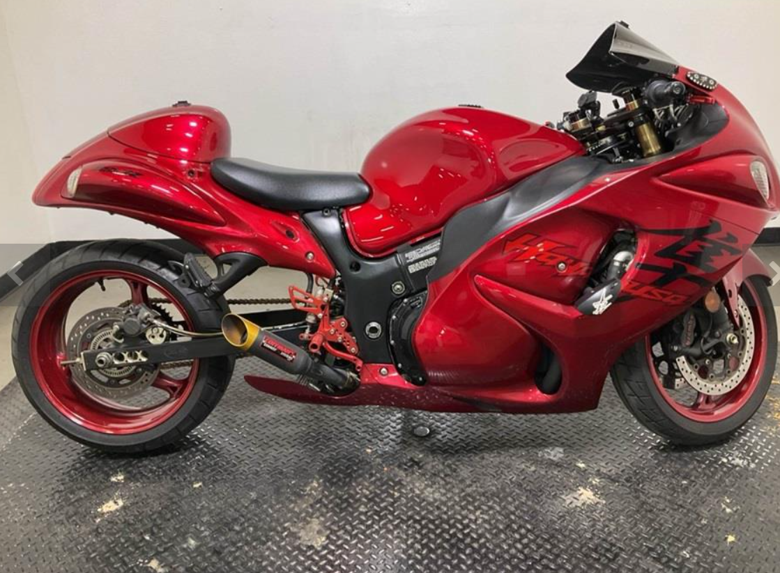 Used 2020 Suzuki Hayabusa Red