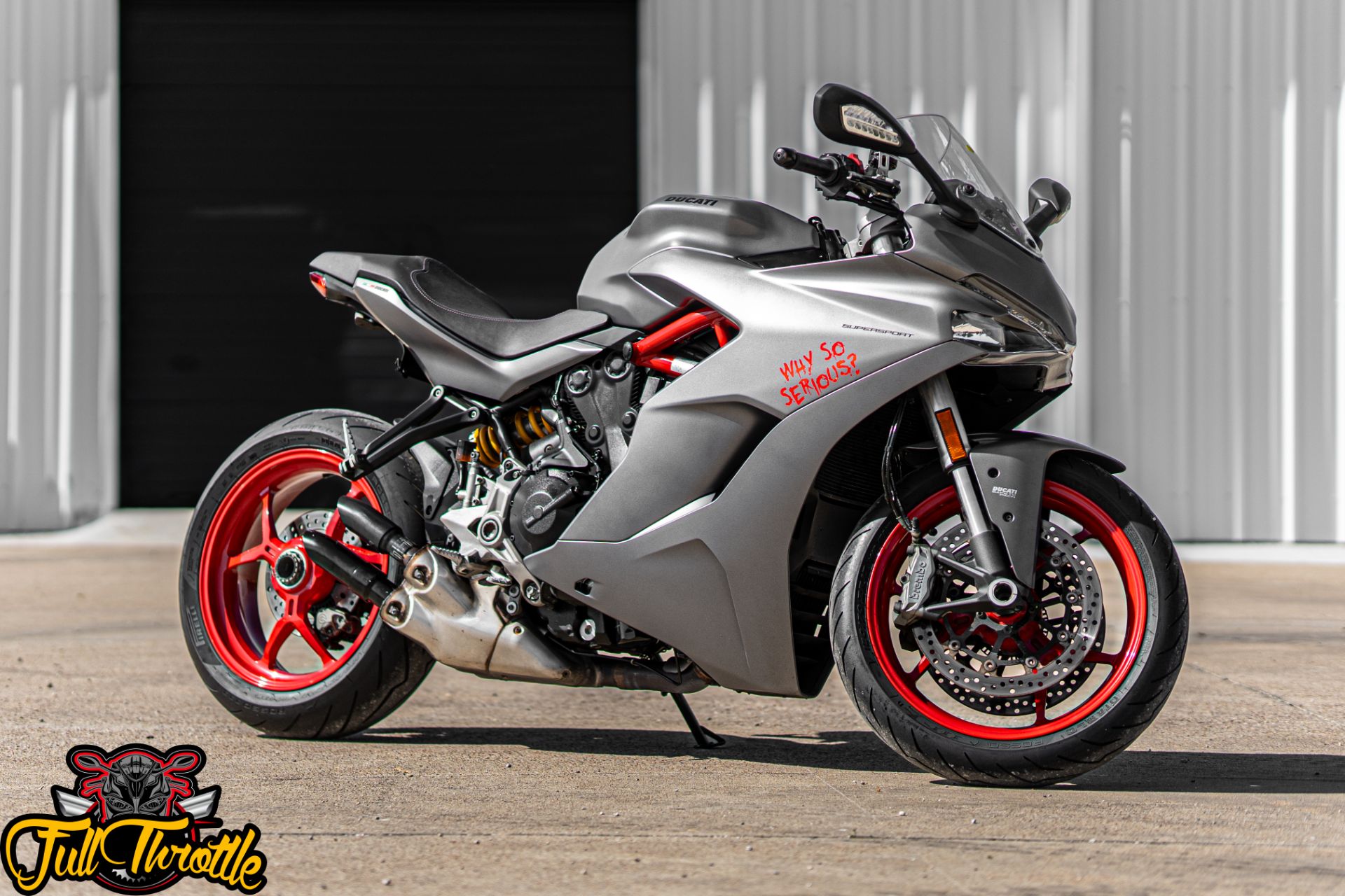 Used 2020 Ducati SuperSport Titanium Grey