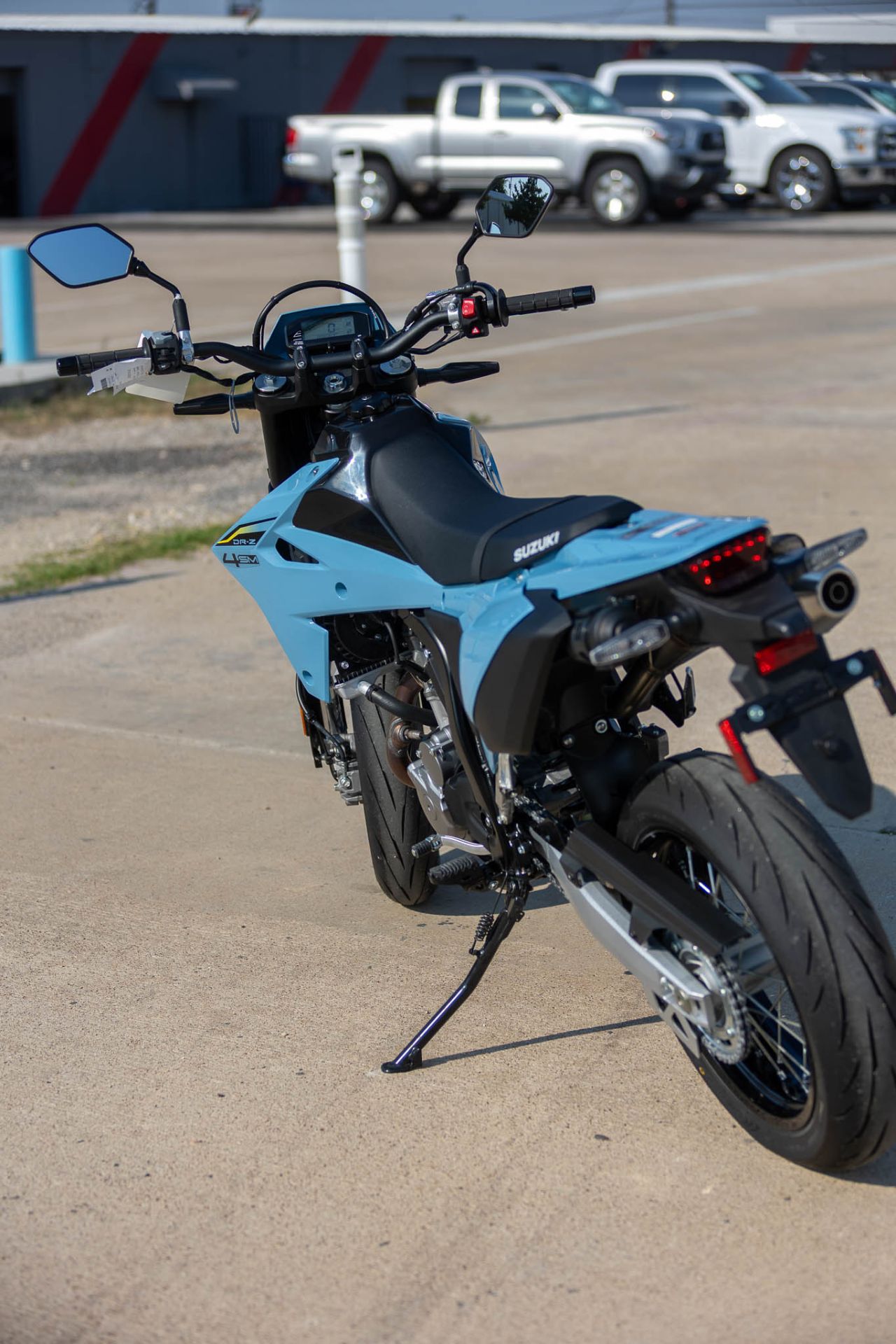 New 2025 Suzuki DR-Z4SM Sky Gray