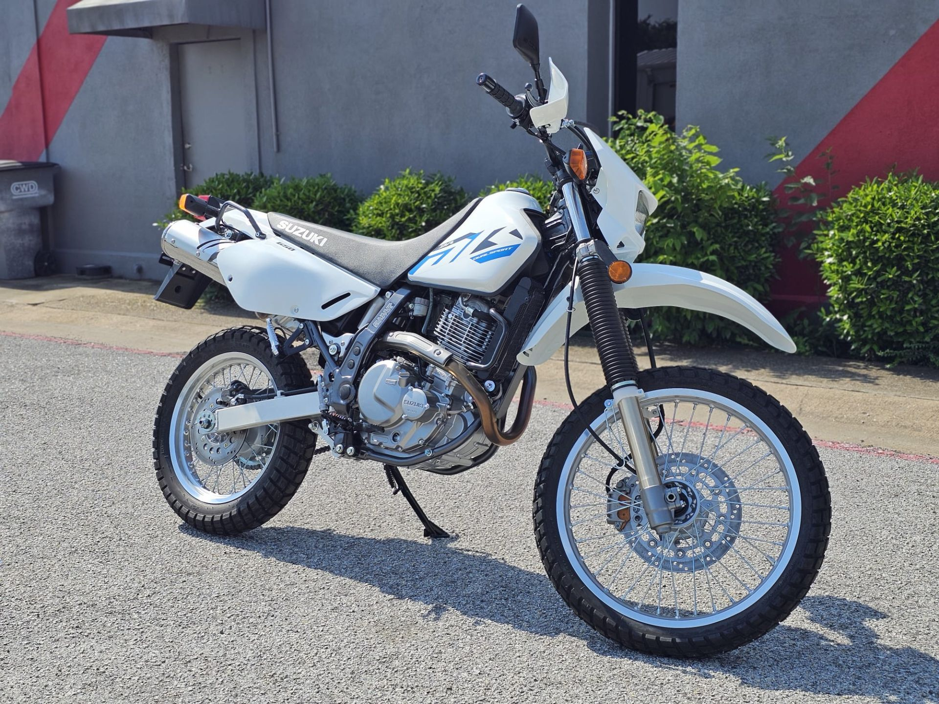 New 2026 Suzuki DR650S Solid Special White No. 2