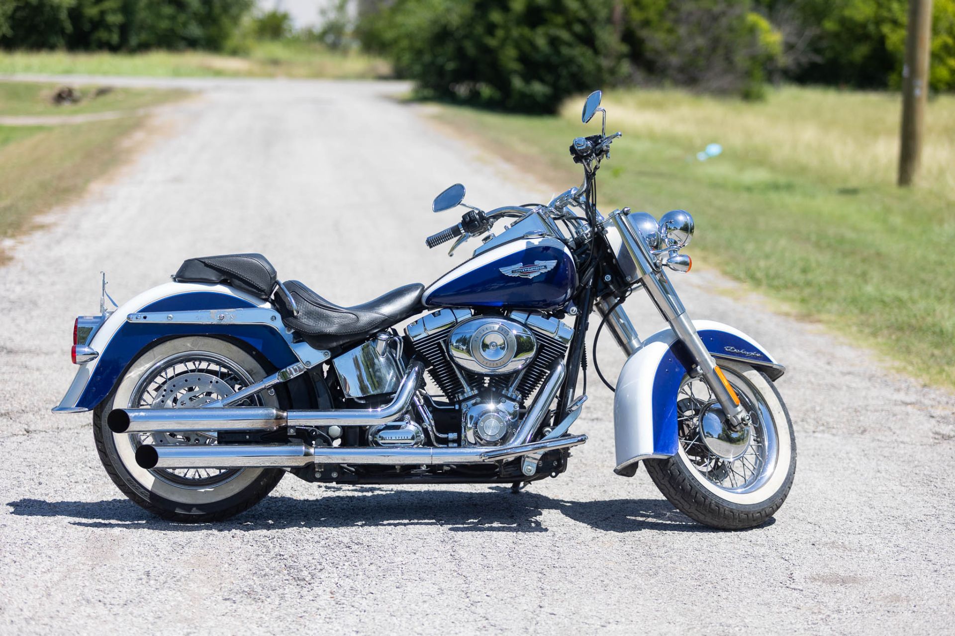 Used 2007 Harley-Davidson Softail® Deluxe Blue