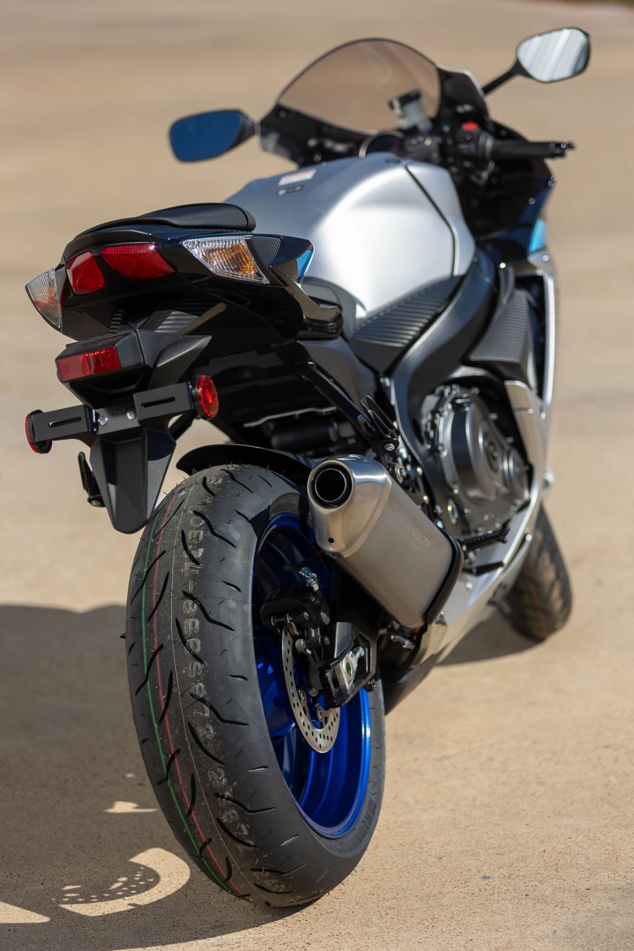 New 2026 Suzuki GSX-R750 Pearl Vigor Blue / Metallic Matte Sword