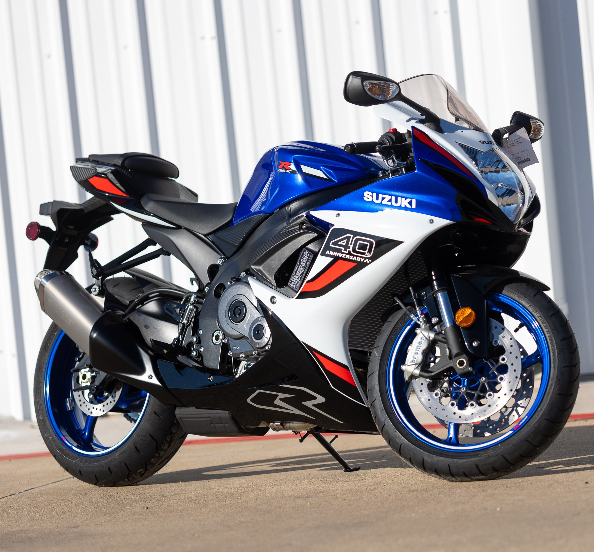 【新品未開封】250BOX限定　3cmtour/4seasons12months New 2027 Suzuki GSX-R750Z 40th Anniversary Edition Pearl Vigor
