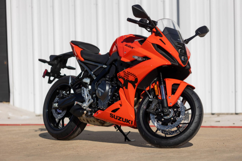 New 2026 Suzuki GSX-8R Glass Blaze Orange