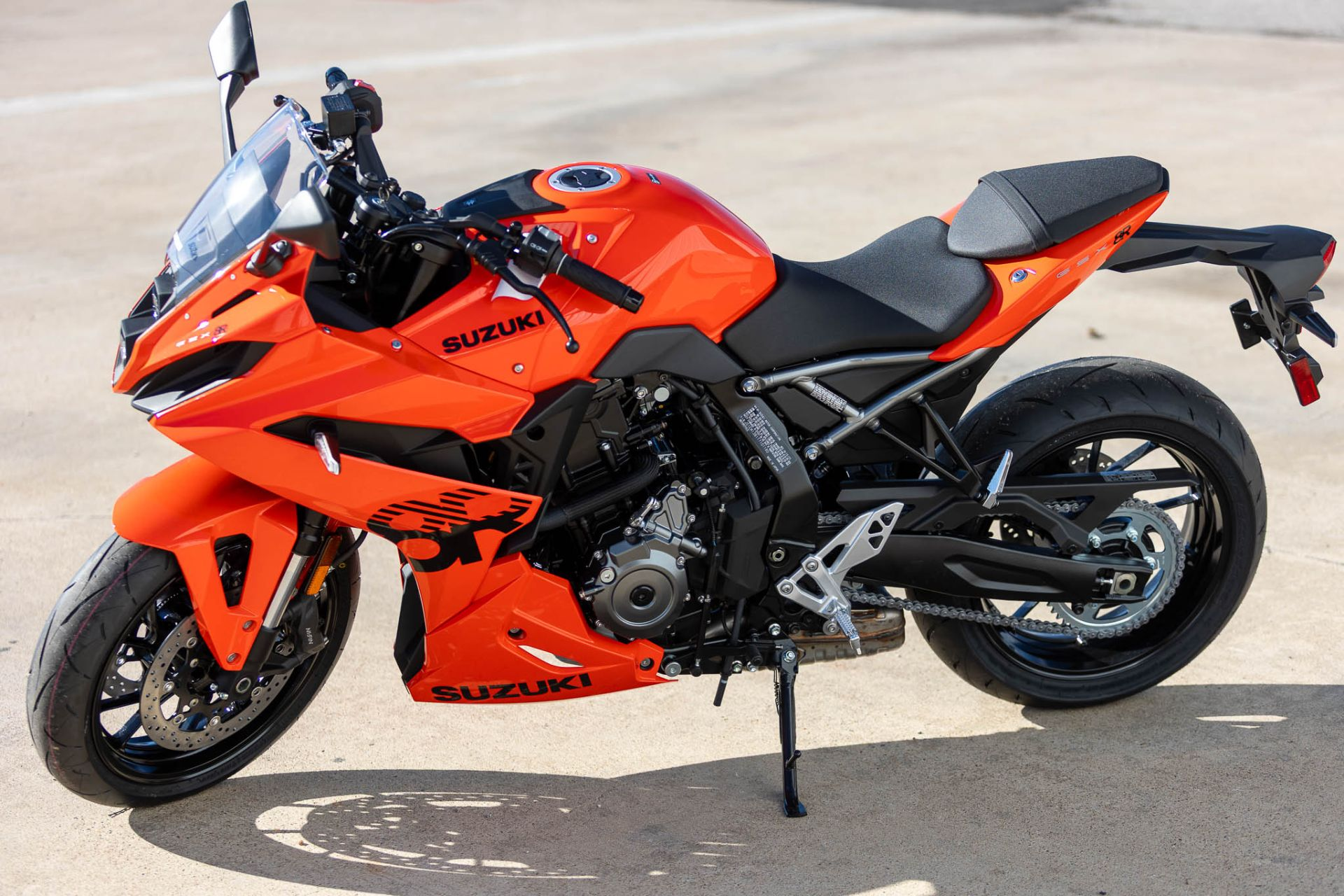 New 2026 Suzuki GSX-8R Glass Blaze Orange