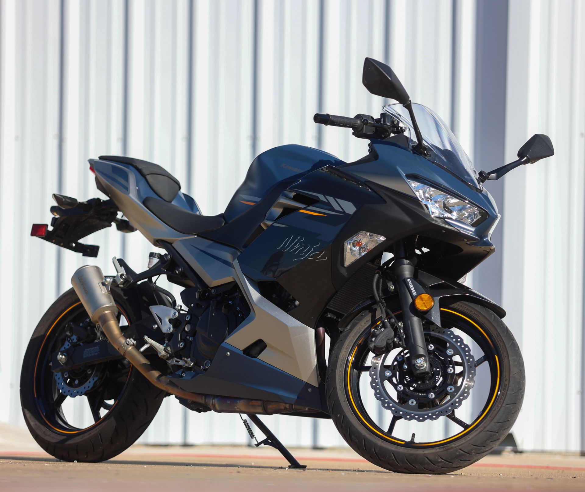 Used 2023 Kawasaki Ninja 400 ABS BLUE/BLK