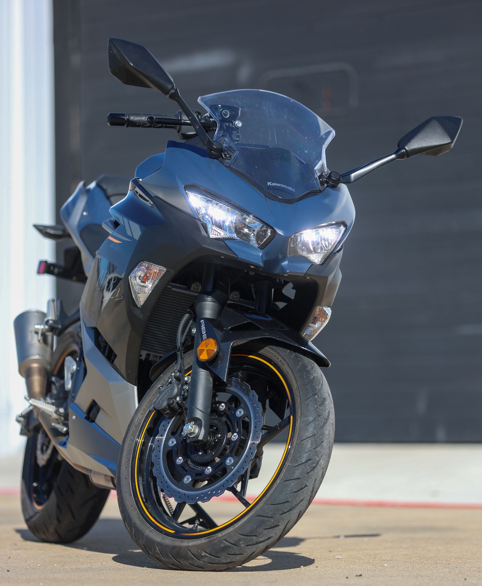 Used 2023 Kawasaki Ninja 400 ABS BLUE/BLK