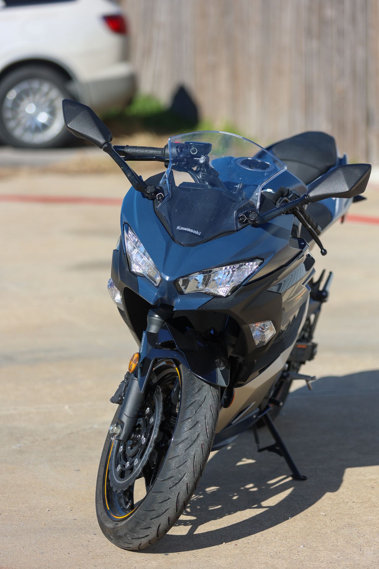 Used 2023 Kawasaki Ninja 400 ABS BLUE/BLK